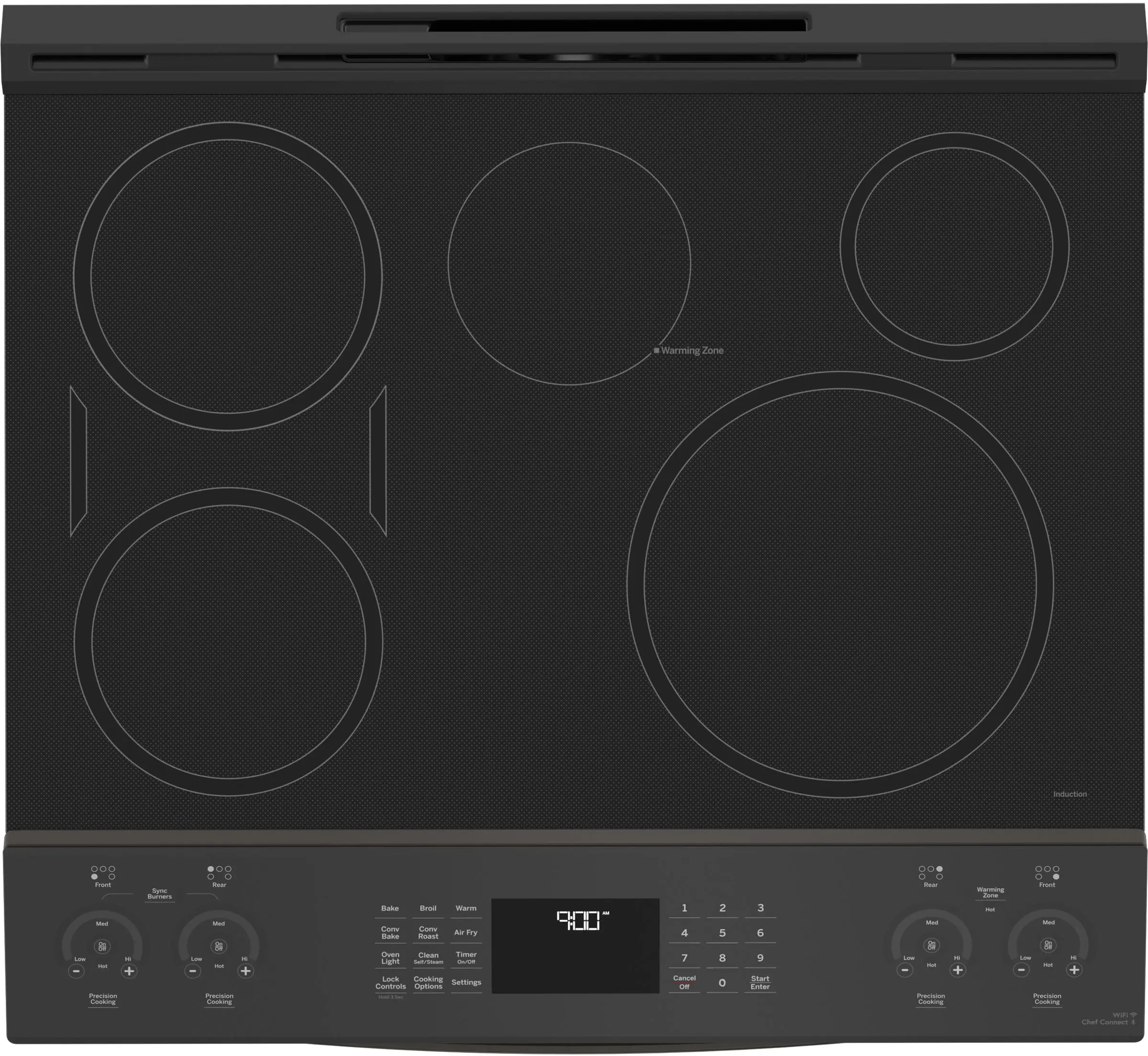 GE PHS930BPTS Black Stainless Steel, Fingerprint Resistant