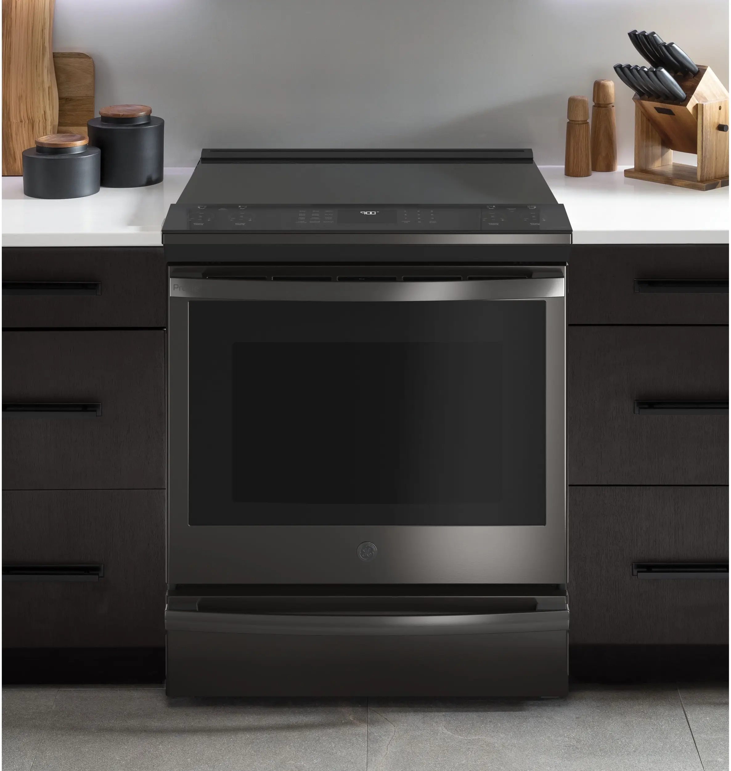 GE PHS930BPTS Black Stainless Steel, Fingerprint Resistant