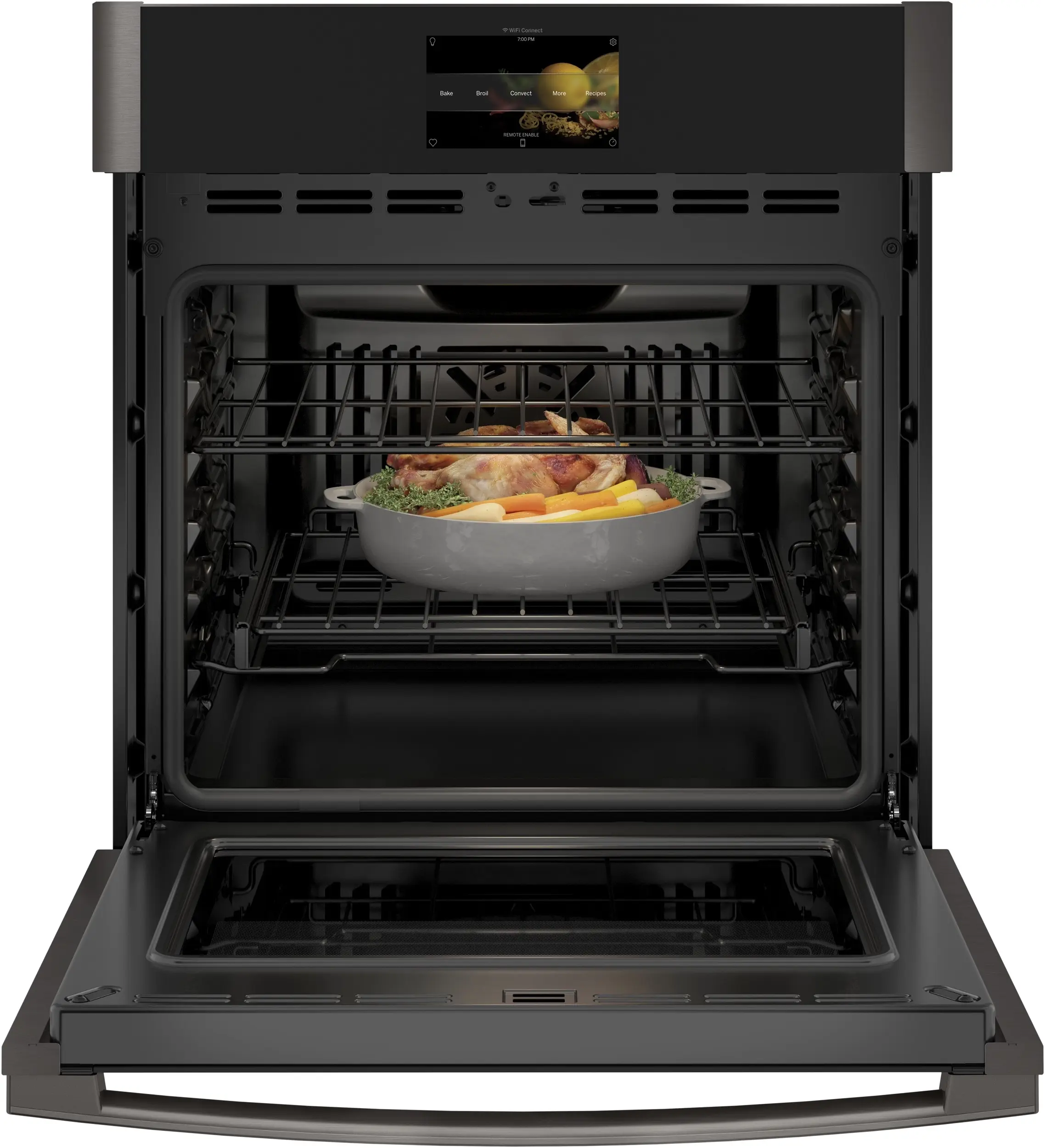 GE PKS7000BNTS Black Stainless Steel