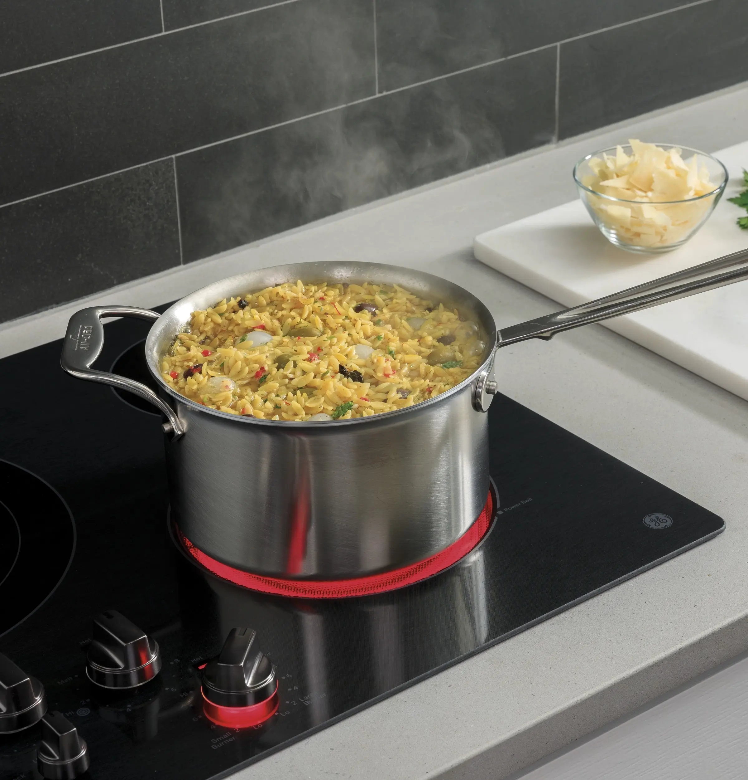 GE PP7036BMTS Black Stainless Steel