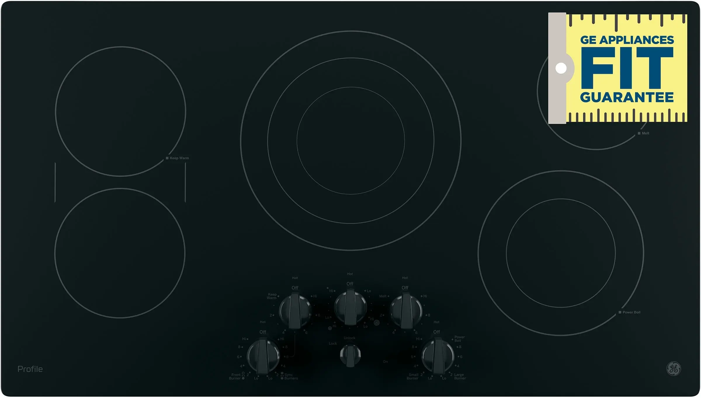 GE PP7036DJBB Black