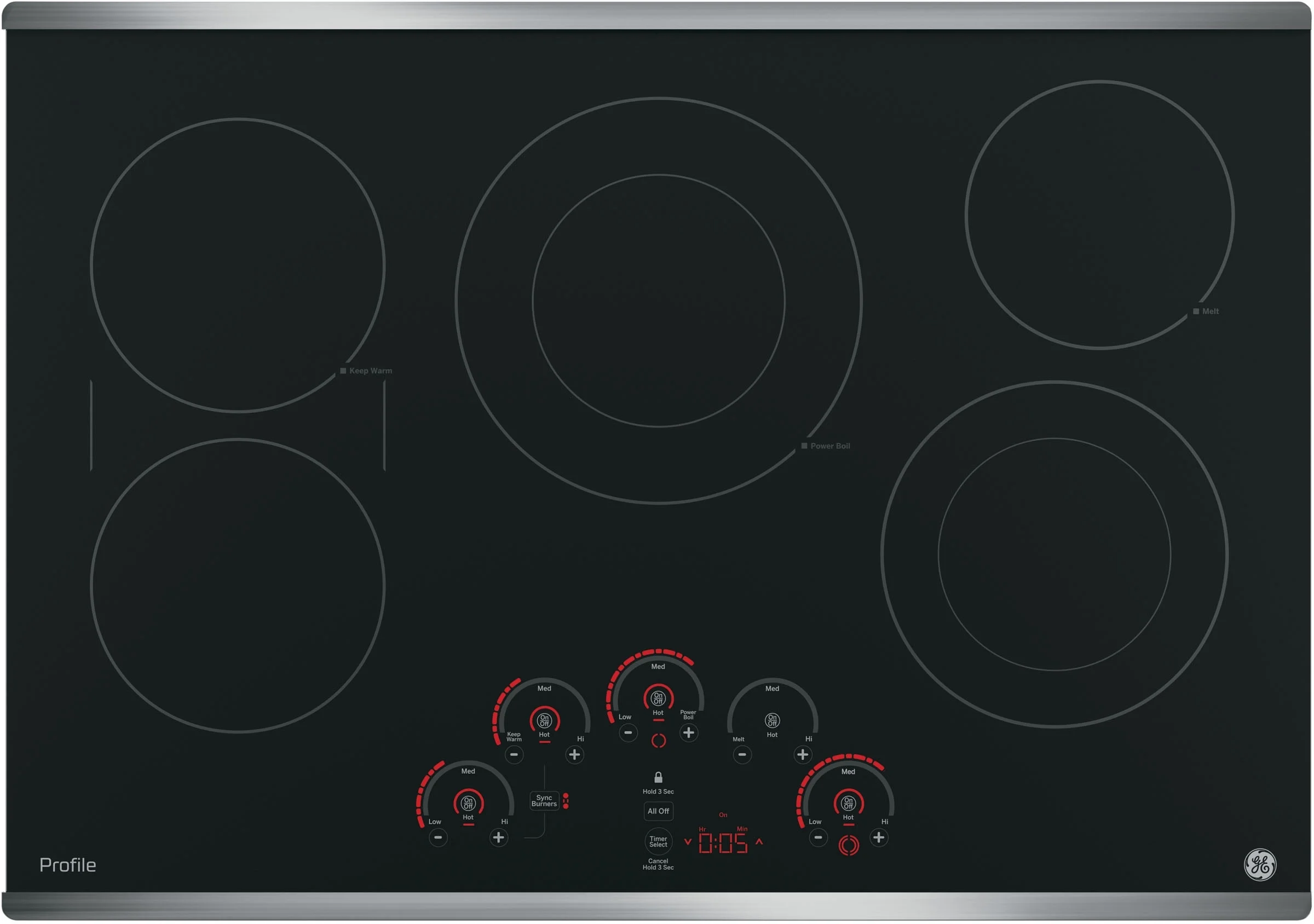 GE Profile Electric Cooktop - Thumbnail 5