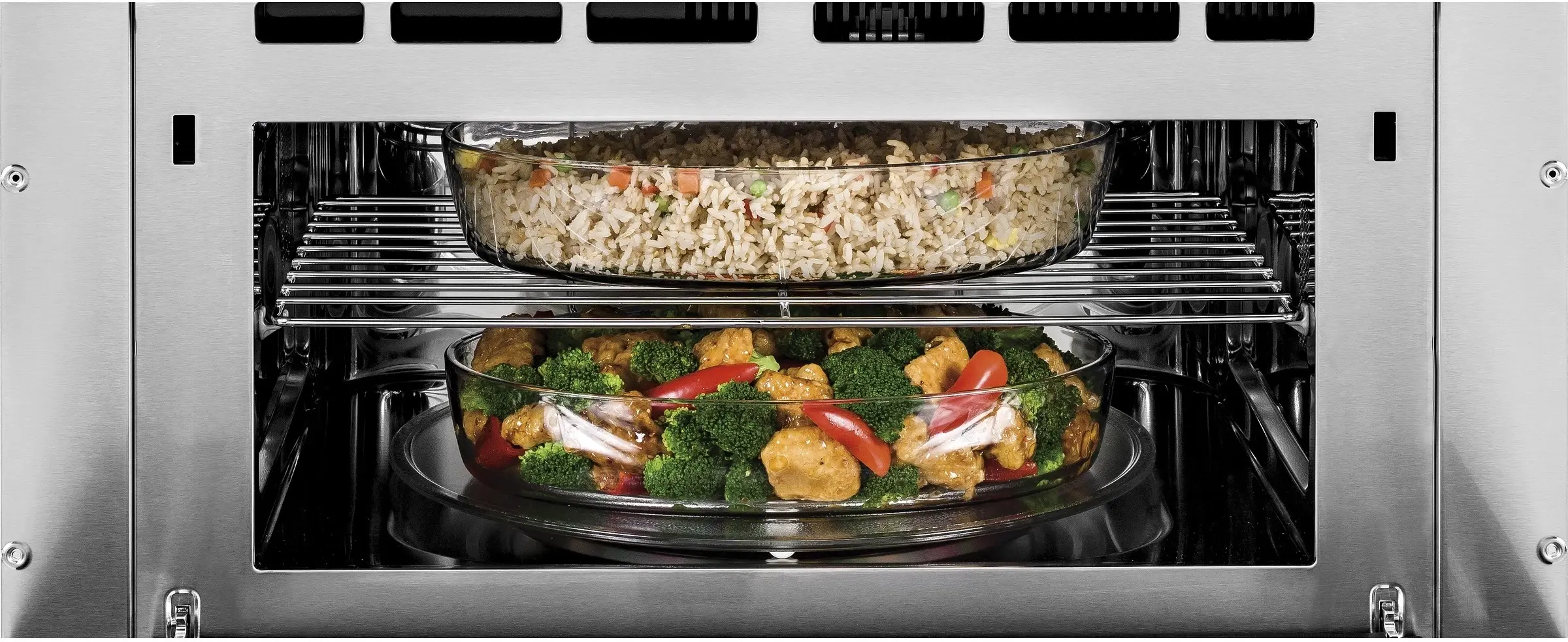 GE PSB9240BLTS Black Stainless Steel