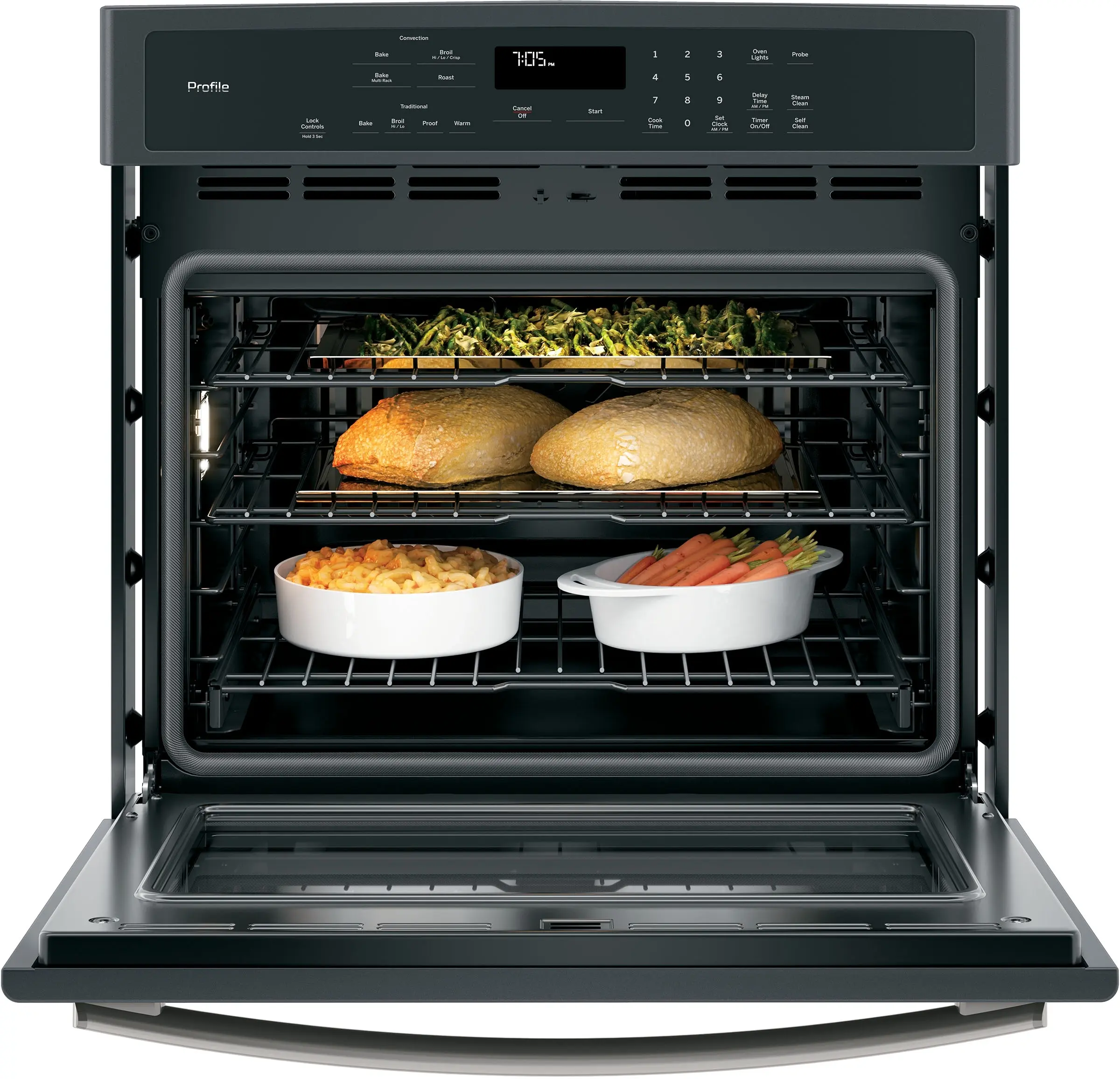 GE PT7050FMDS Black Slate