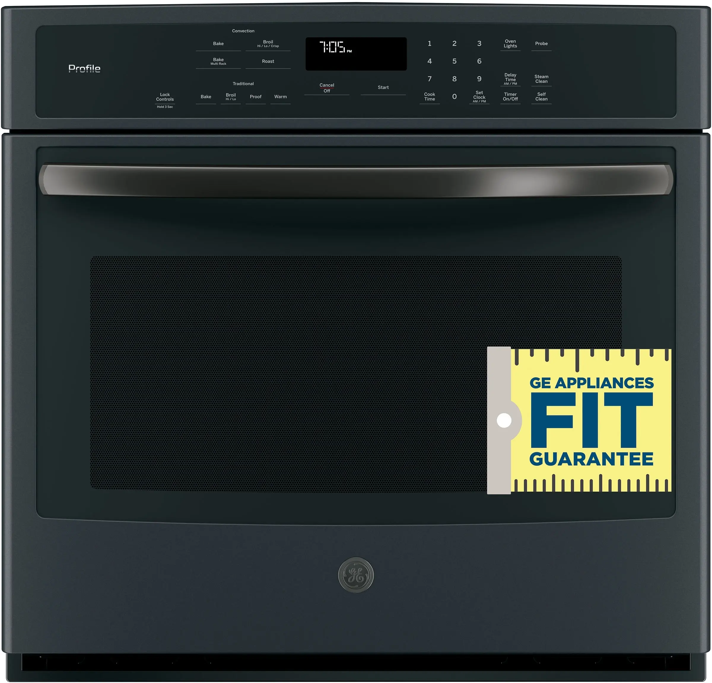 GE PT7050FMDS Black Slate