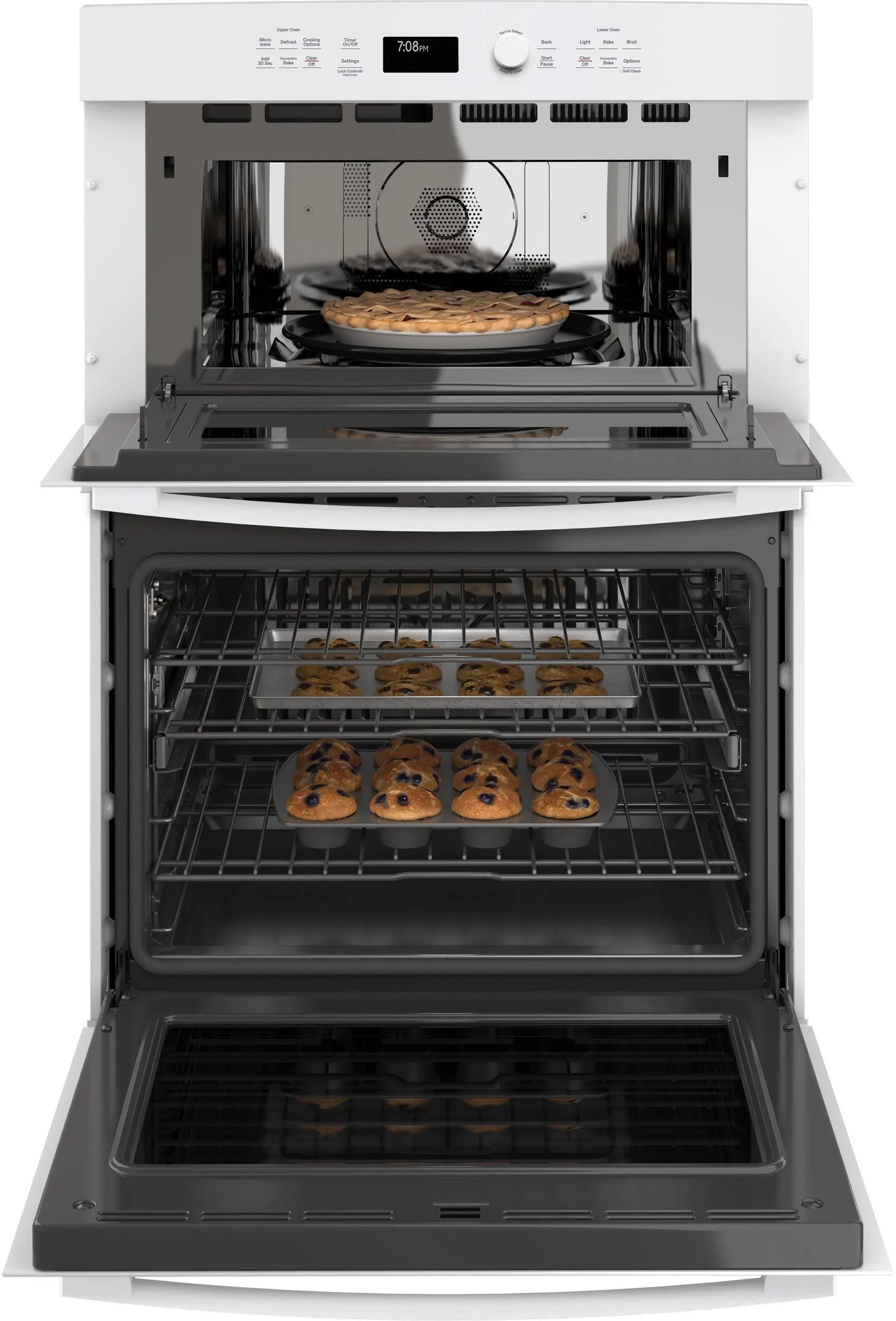 GE PT7800DHWW White