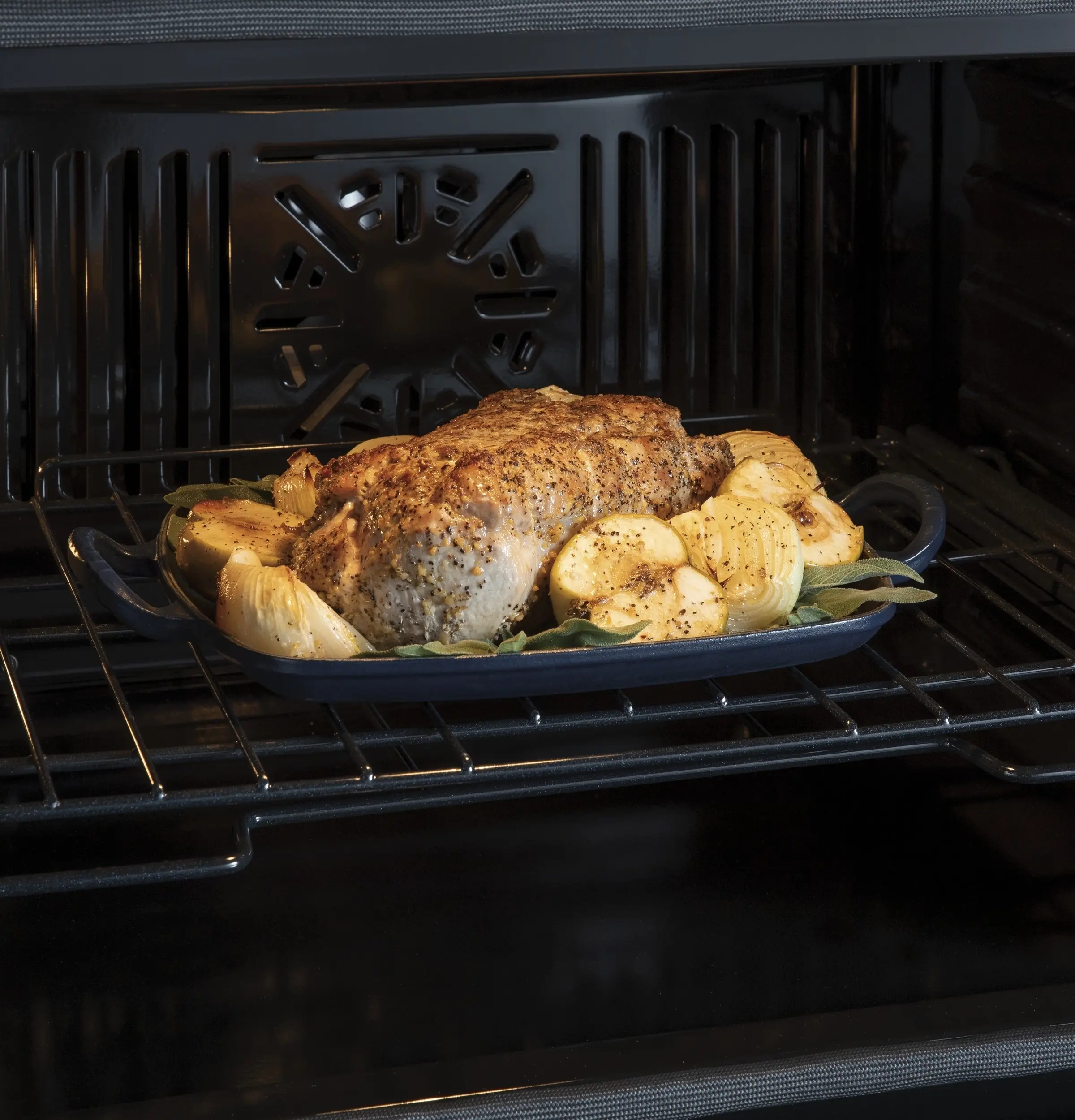 GE PTS9000BNTS Black Stainless Steel