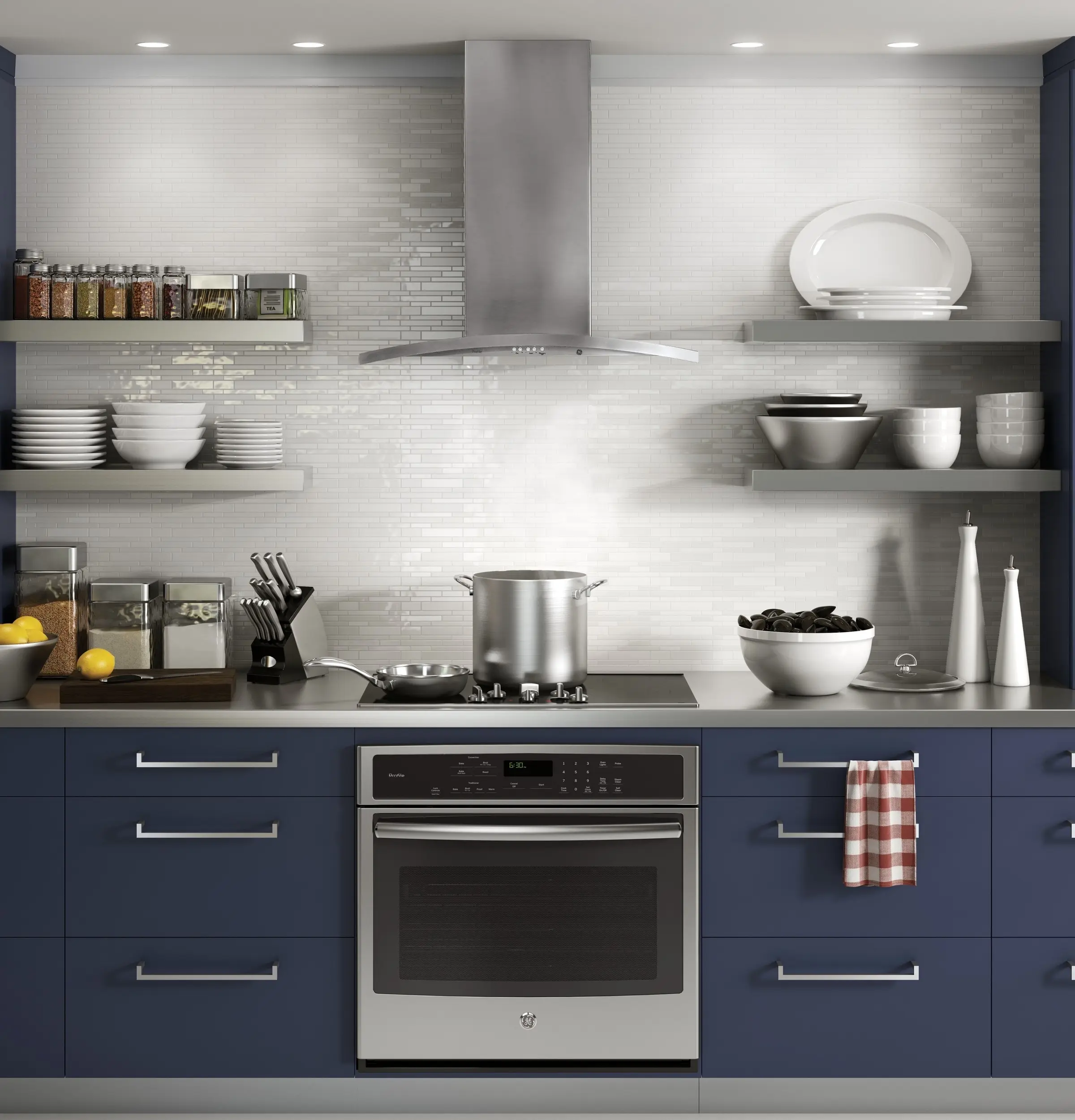 GE PV970NSS Stainless Steel, 30 Inch