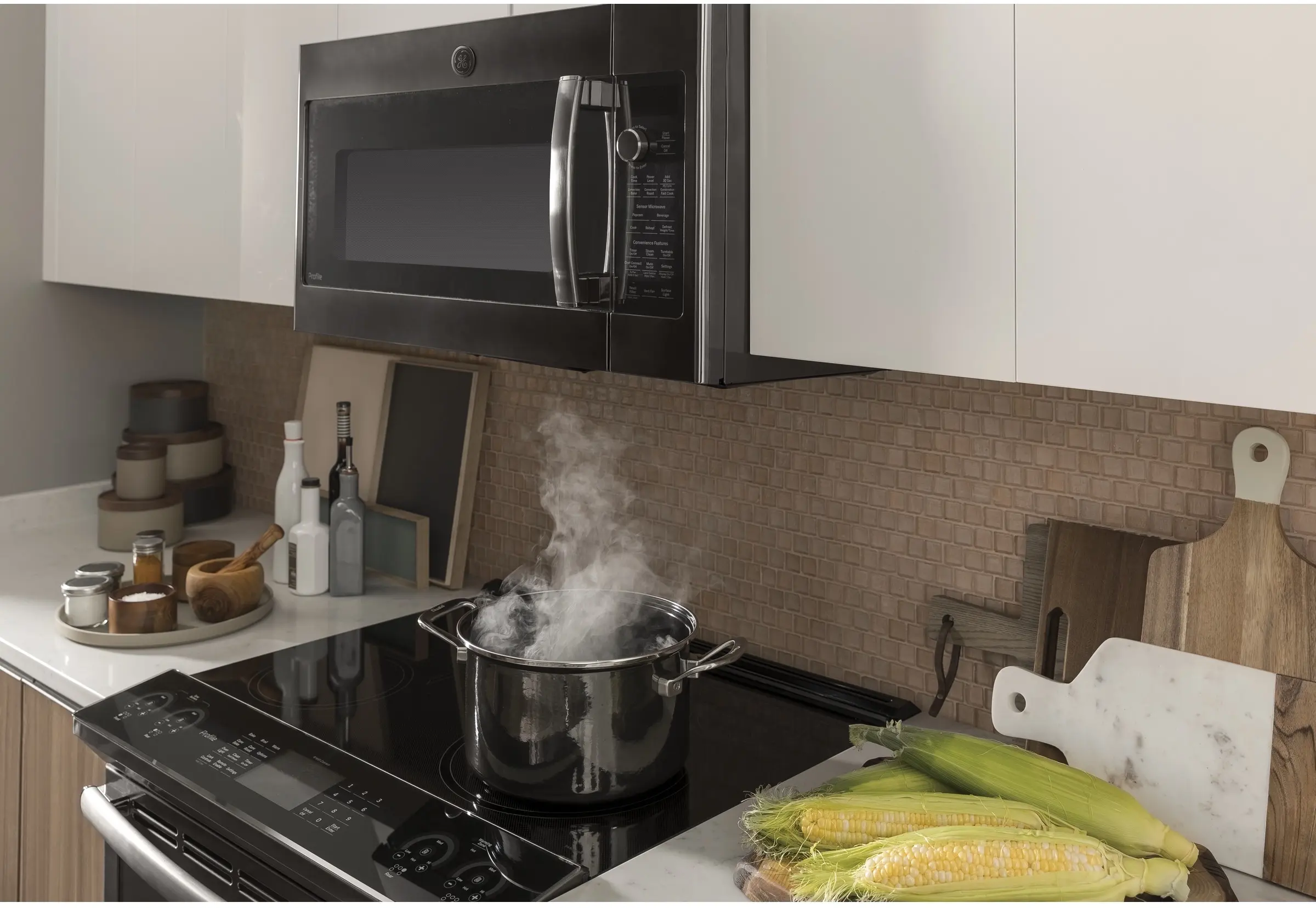 GE PVM9179BLTS Fingerprint Resistant, Black Stainless