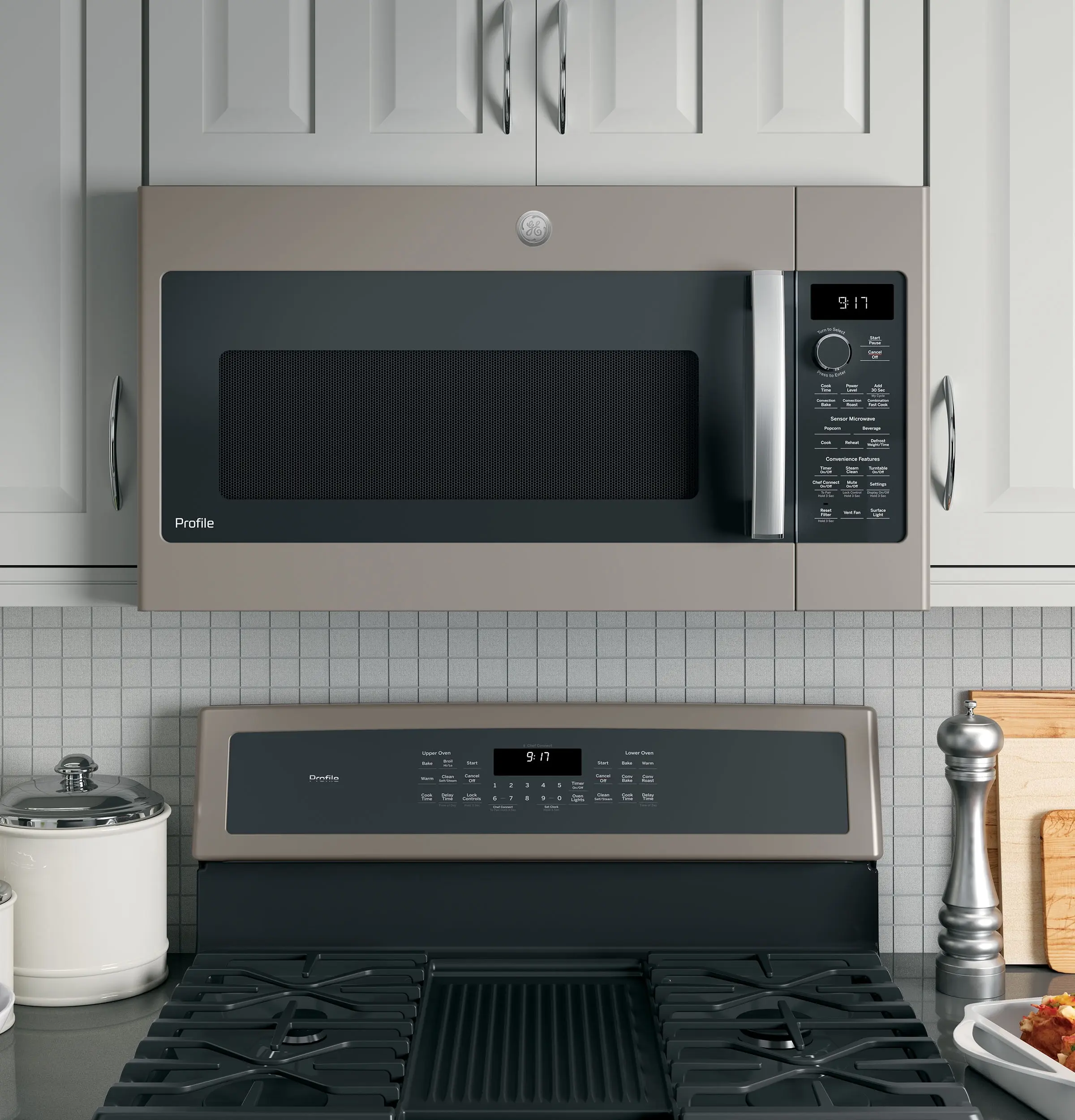 GE PVM9179EKES Fingerprint Resistant, Slate