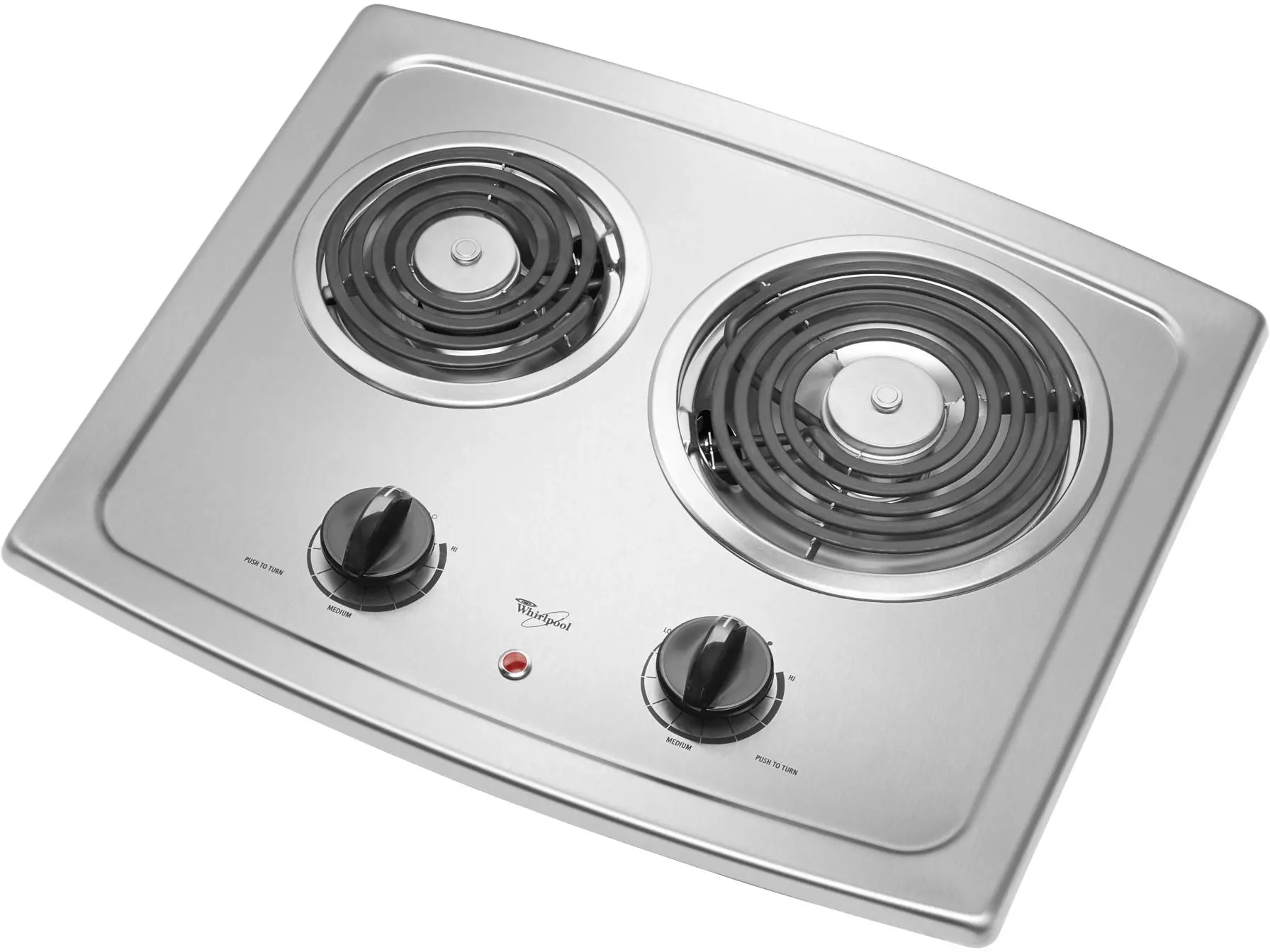 Whirlpool RCS2012RS Black on Stainless Steel