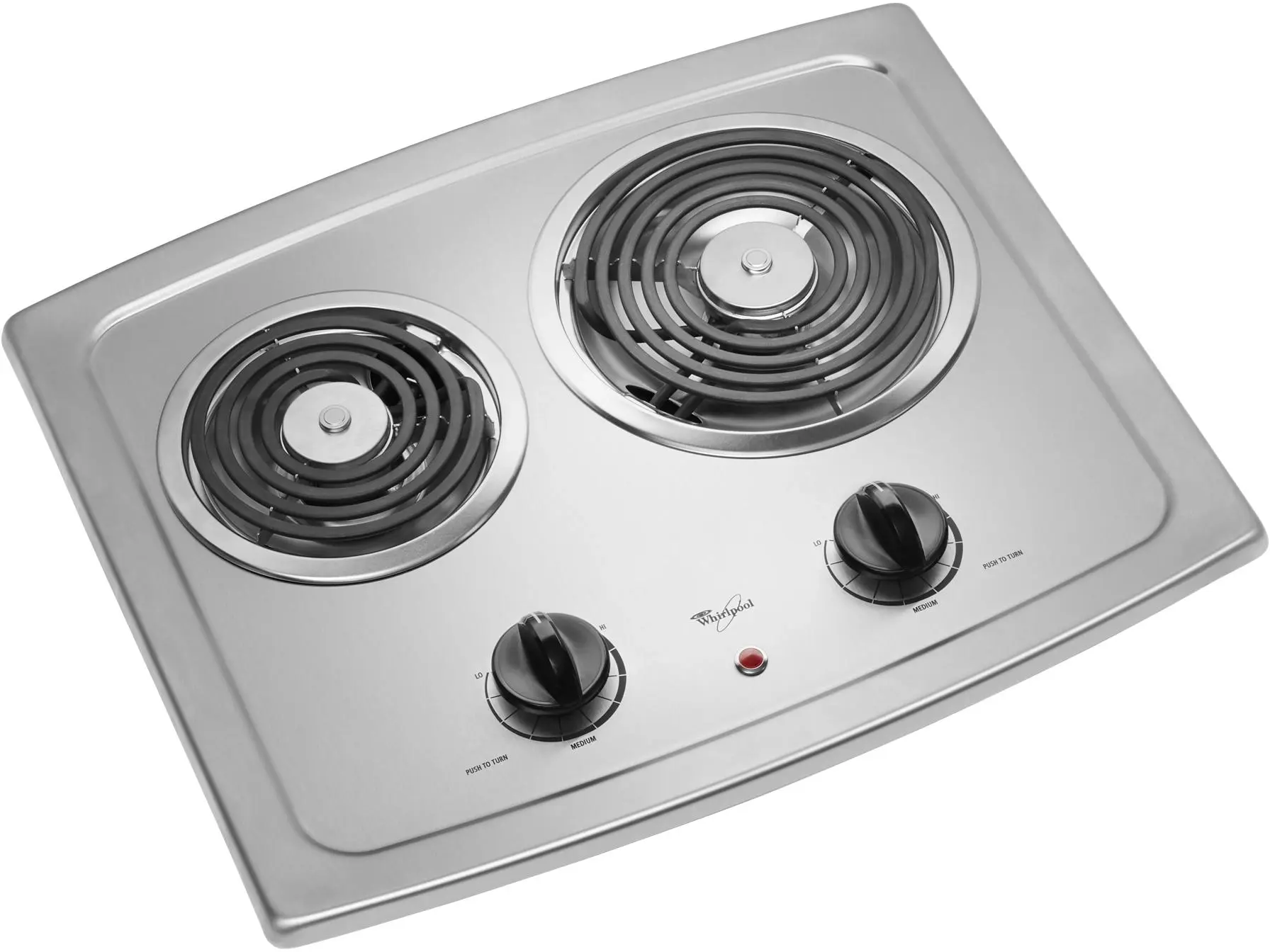 Whirlpool RCS2012RS Black on Stainless Steel