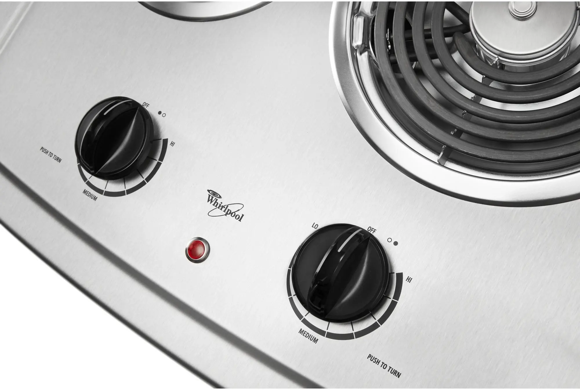 Whirlpool RCS2012RS Black on Stainless Steel