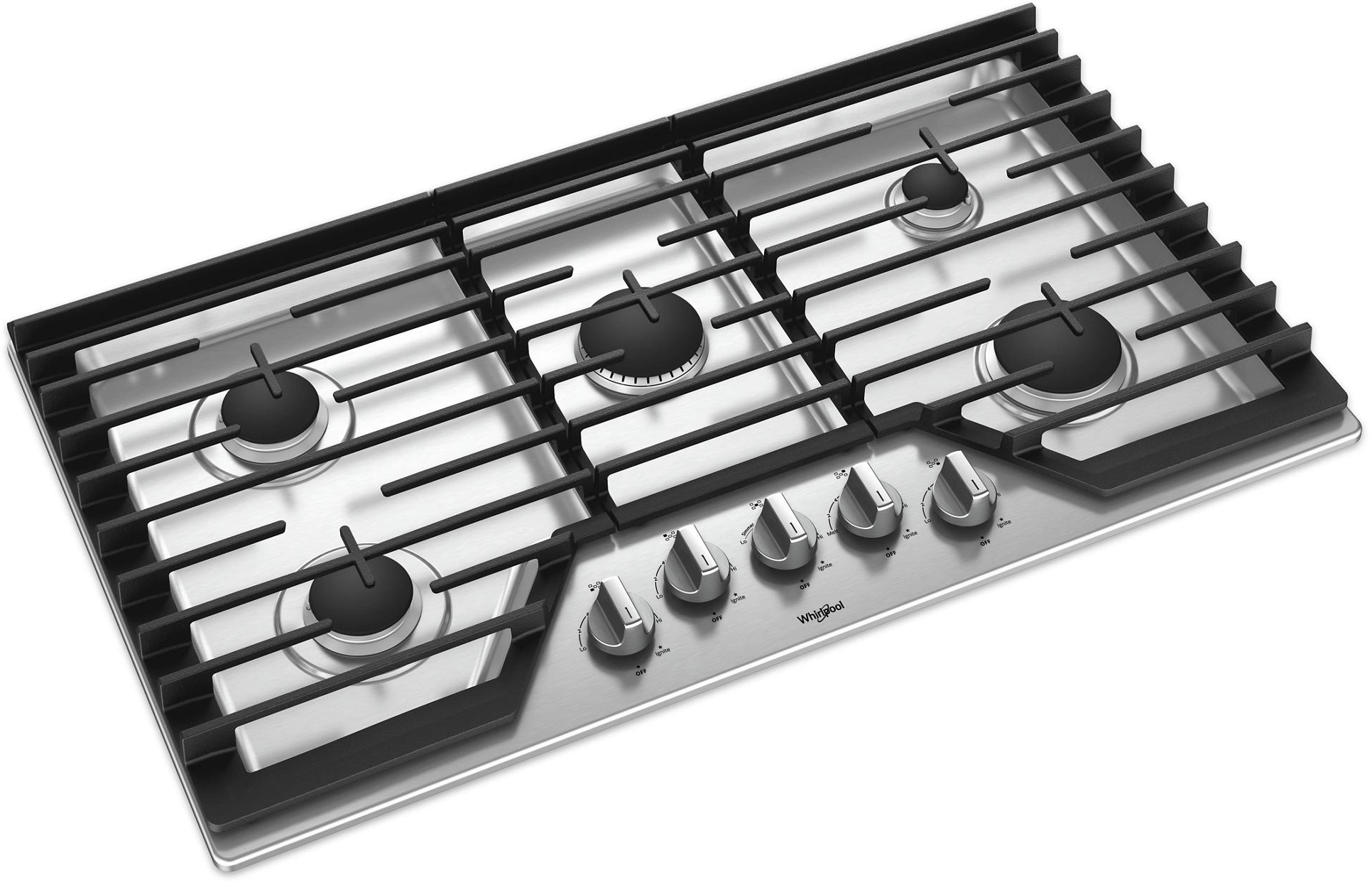 Whirlpool WCG97US6HS Stainless Steel, Griddle, 36 Inch