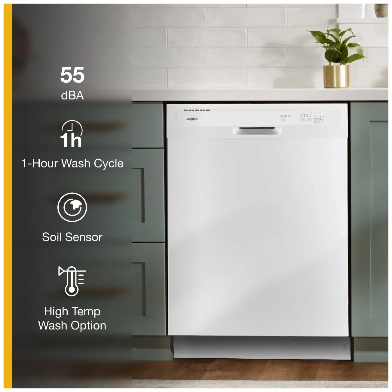 Whirlpool WDF330PAHW White
