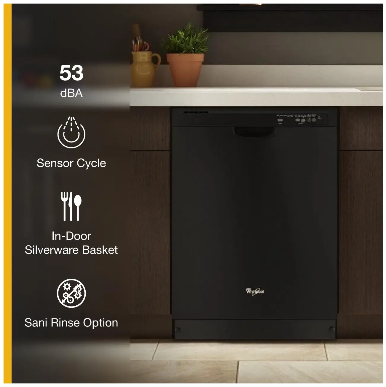 Whirlpool WDF540PADB Black
