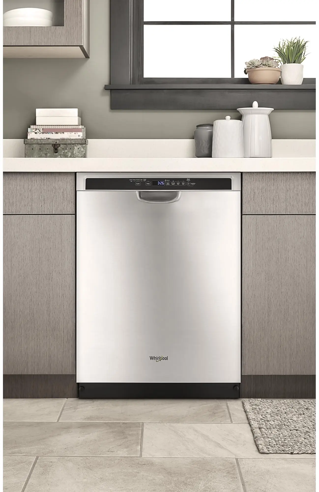 Whirlpool WDF590SAJM Monochromatic Stainless Steel
