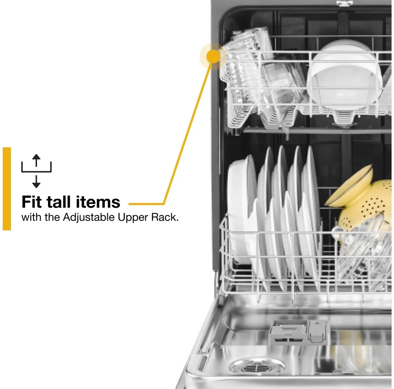Whirlpool WDT730PAHV Fingerprint Resistant Black Stainless