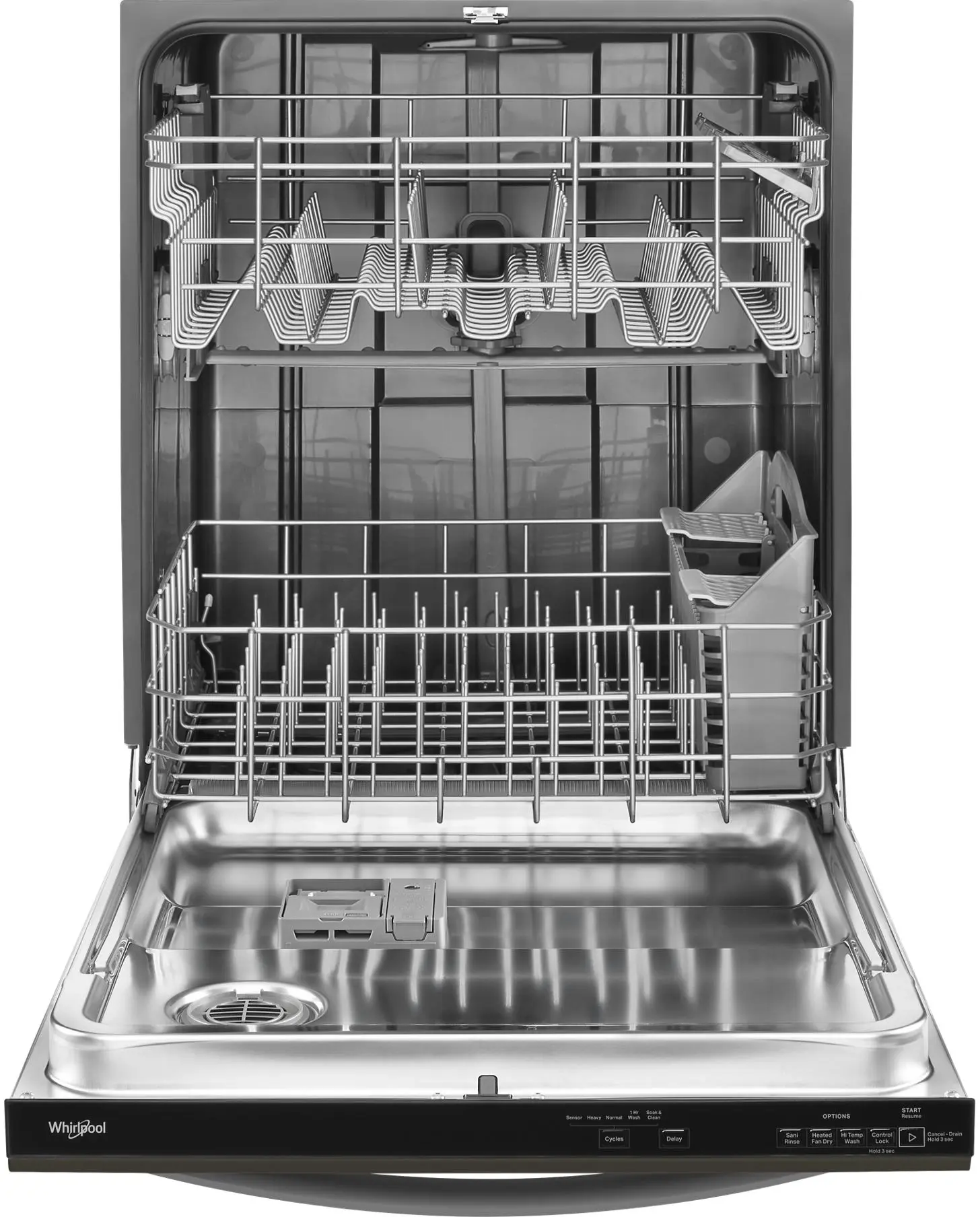Whirlpool WDT730PAHV Fingerprint Resistant Black Stainless