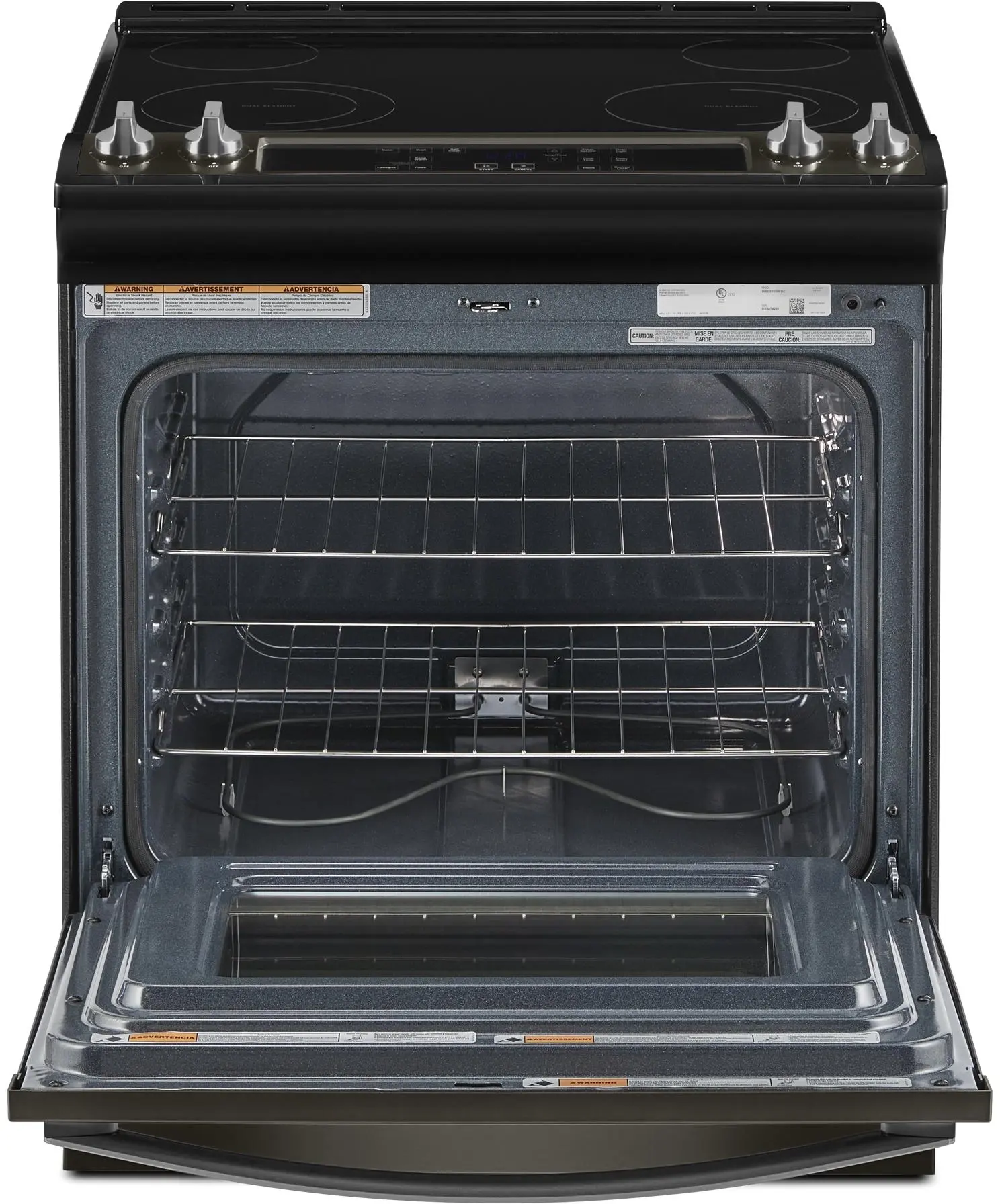 Whirlpool WEE515S0LV Fingerprint-Resistant Black Stainless Steel