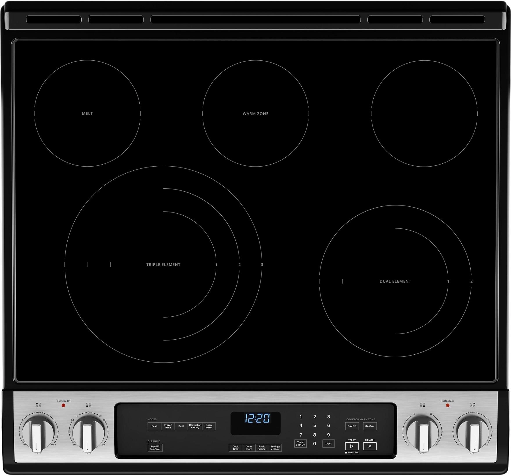 Whirlpool WEE745H0LZ Fingerprint-Resistant Stainless Steel