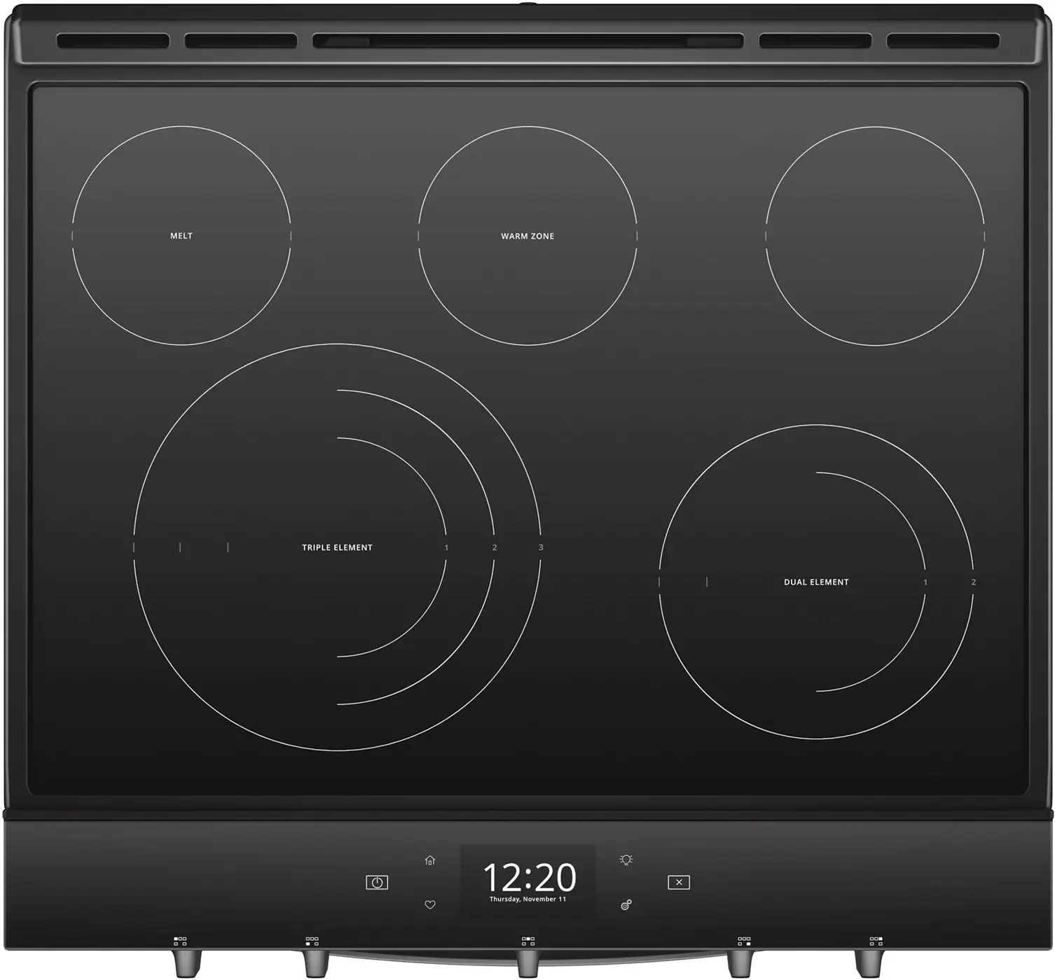 Whirlpool WEE750H0HV Black Stainless Steel