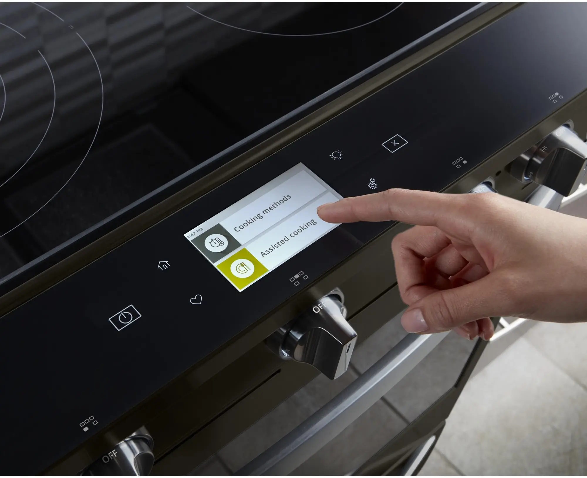 Whirlpool WEE750H0HV Black Stainless Steel