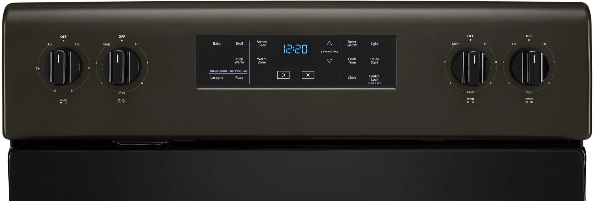 Whirlpool WFE505W0JV Black Stainless Steel