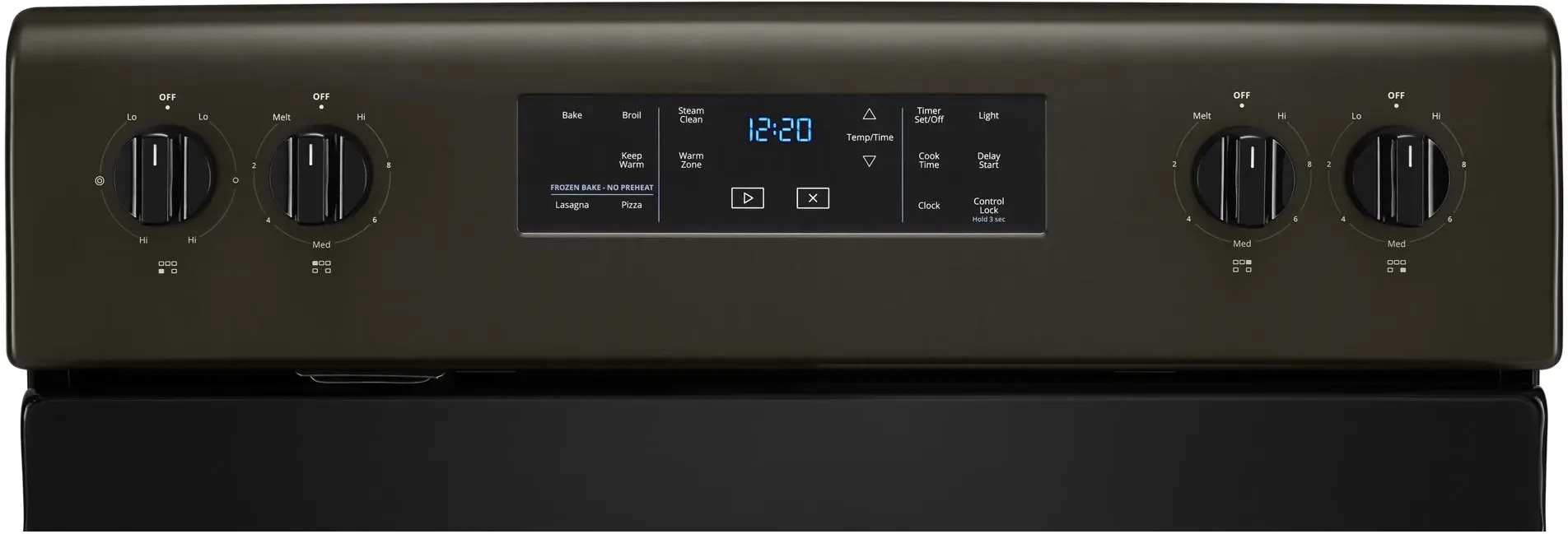 Whirlpool WFE505W0JV Black Stainless Steel