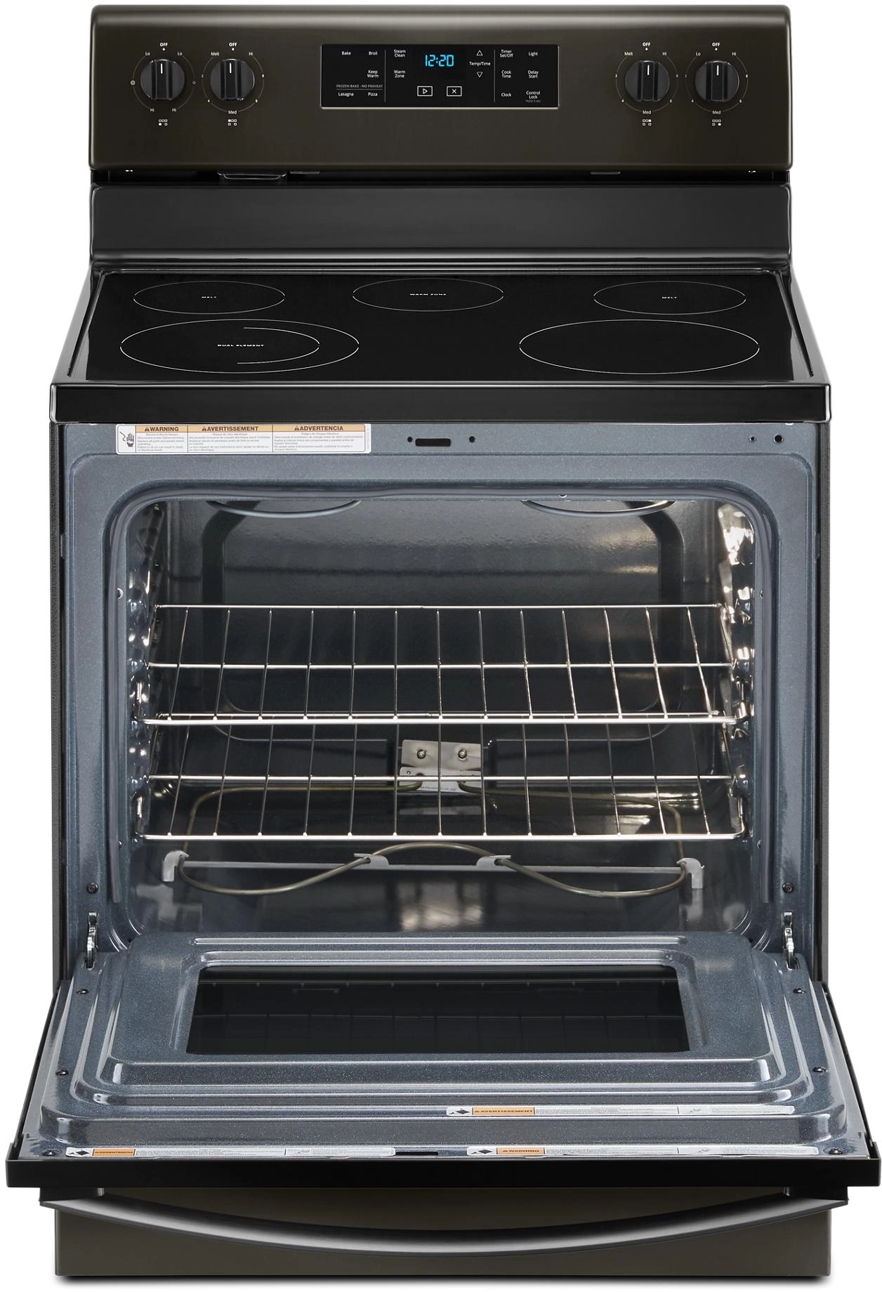 Whirlpool WFE505W0JV Black Stainless Steel