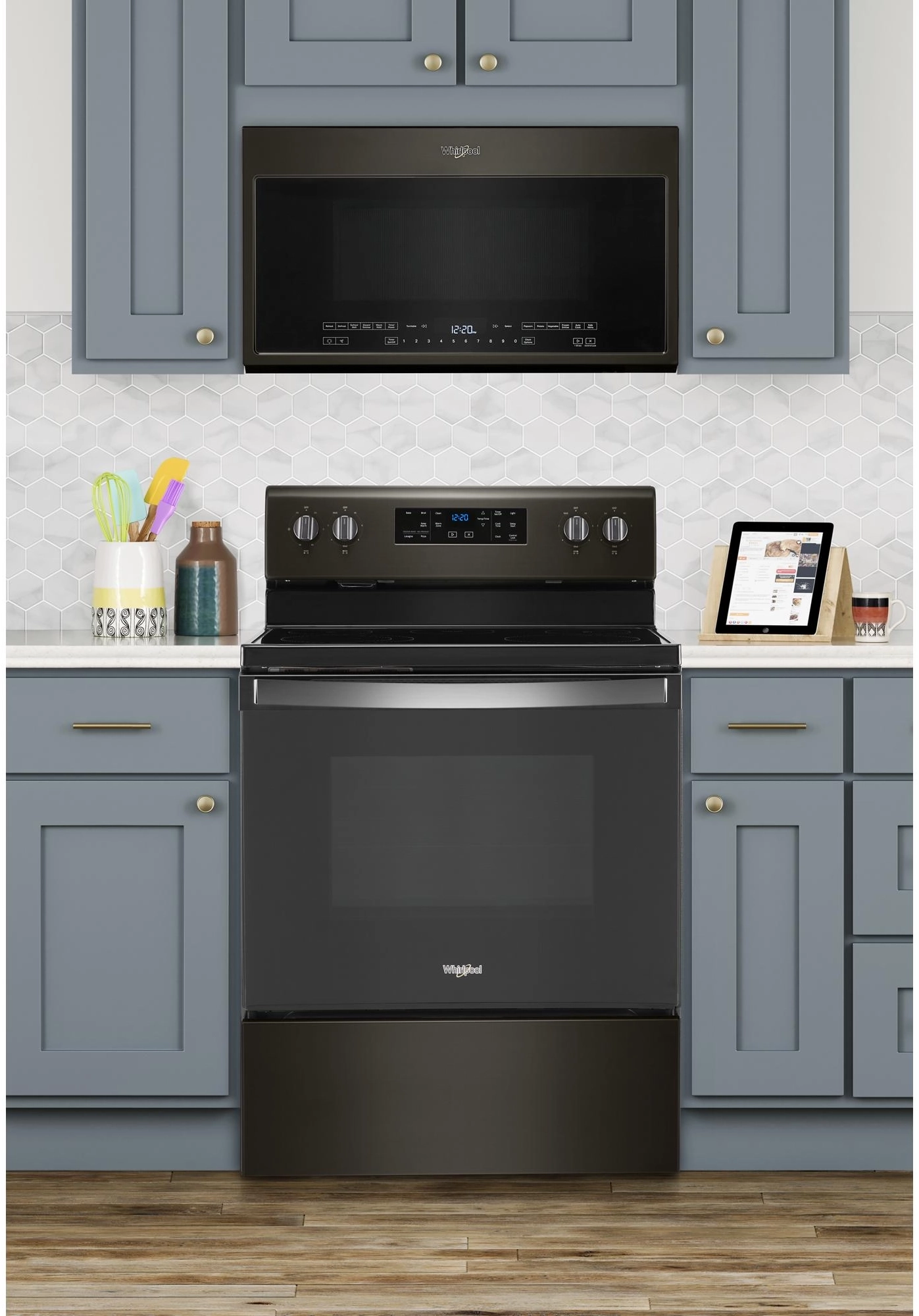 Whirlpool WFE525S0JV Black Stainless Steel