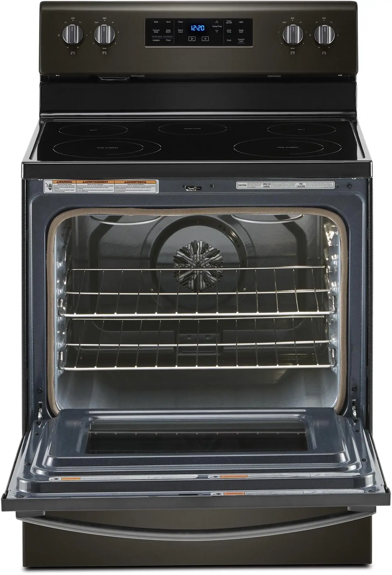 Whirlpool WFE535S0JV Black Stainless Steel