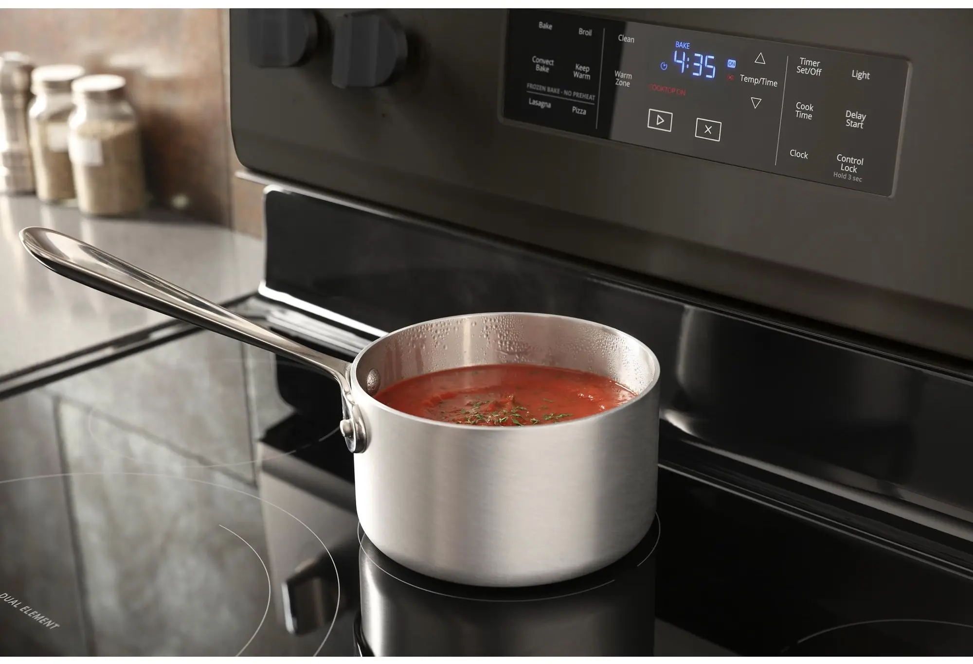 Whirlpool WFE550S0HV Black Stainless Steel