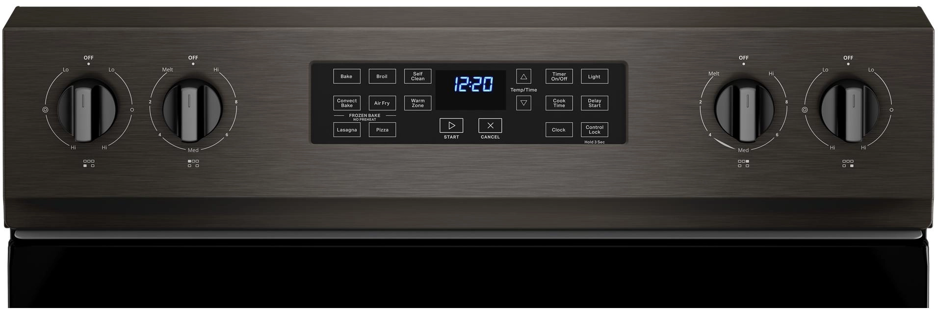 Whirlpool WFE550S0LV Fingerprint-Resistant Black Stainless Steel