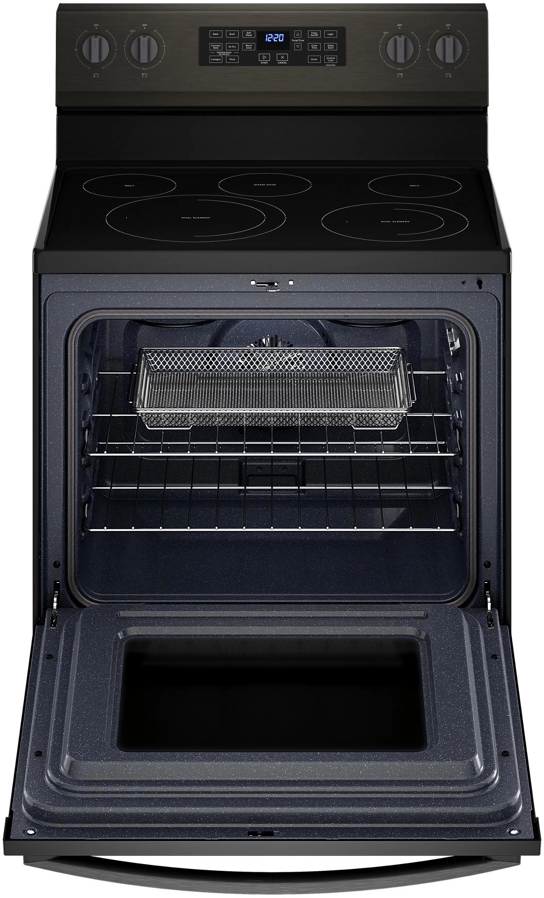 Whirlpool WFE550S0LV Fingerprint-Resistant Black Stainless Steel