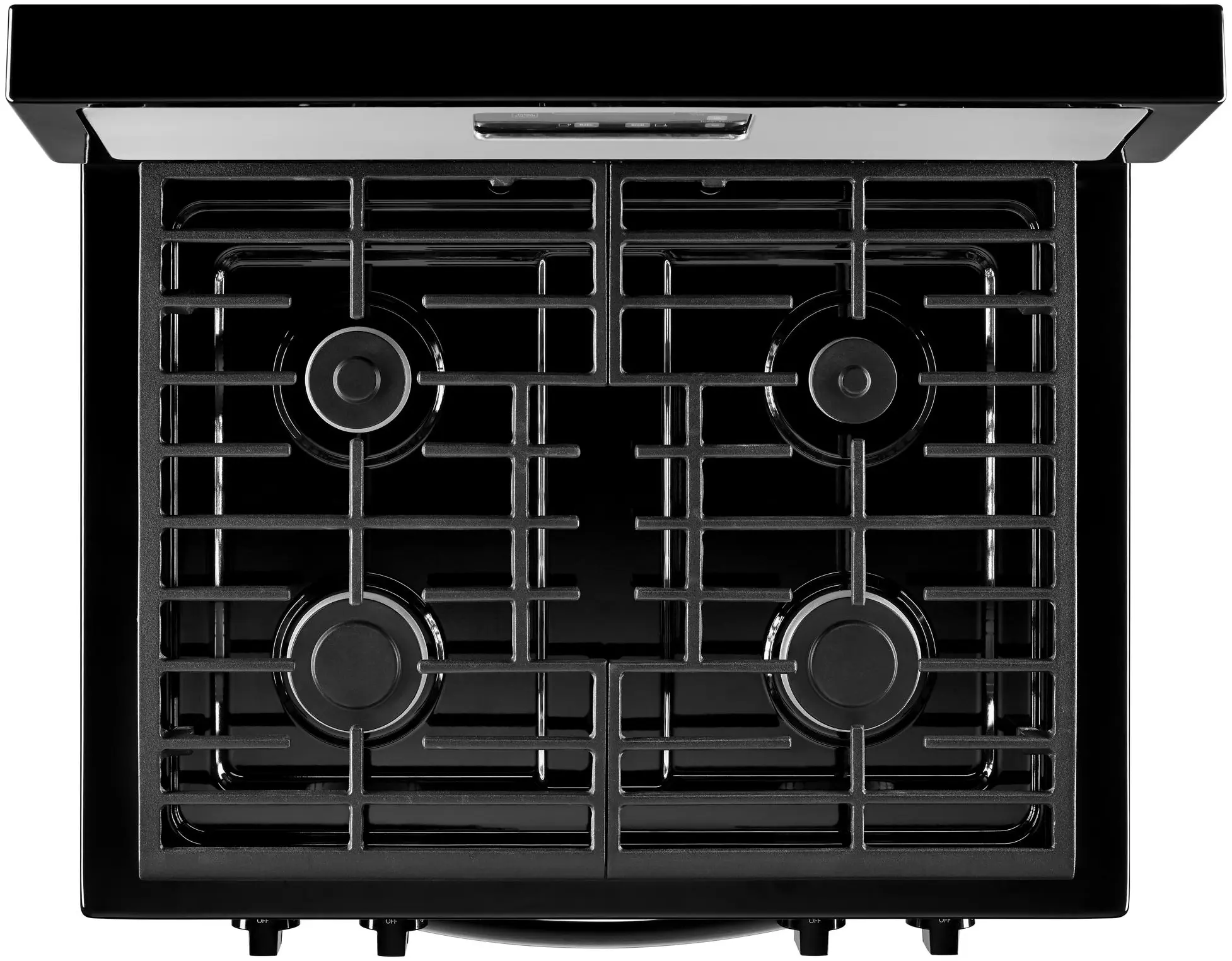 Whirlpool WFG320M0BS Black on Stainless Steel