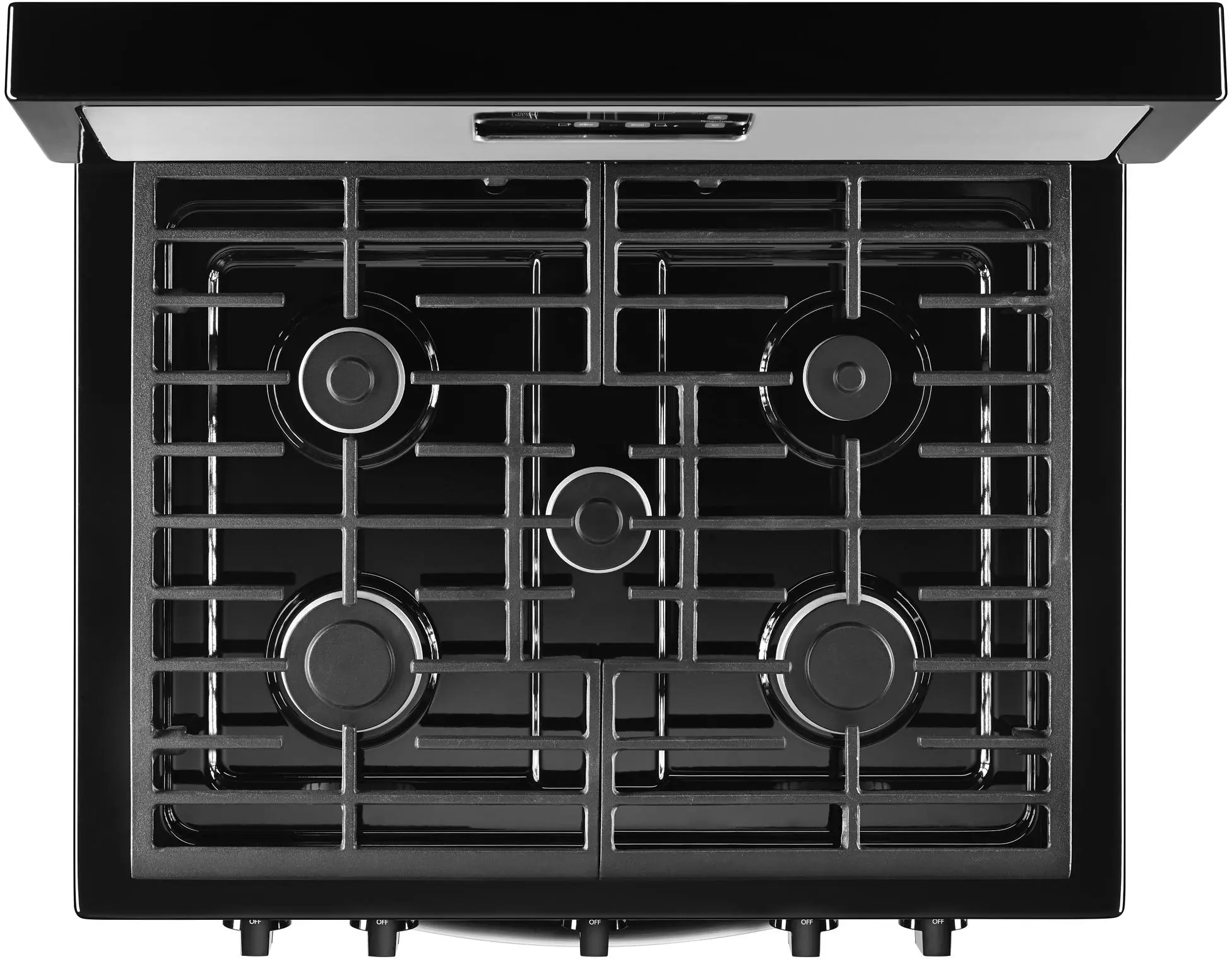 Whirlpool WFG505M0BS Black On Stainless Steel