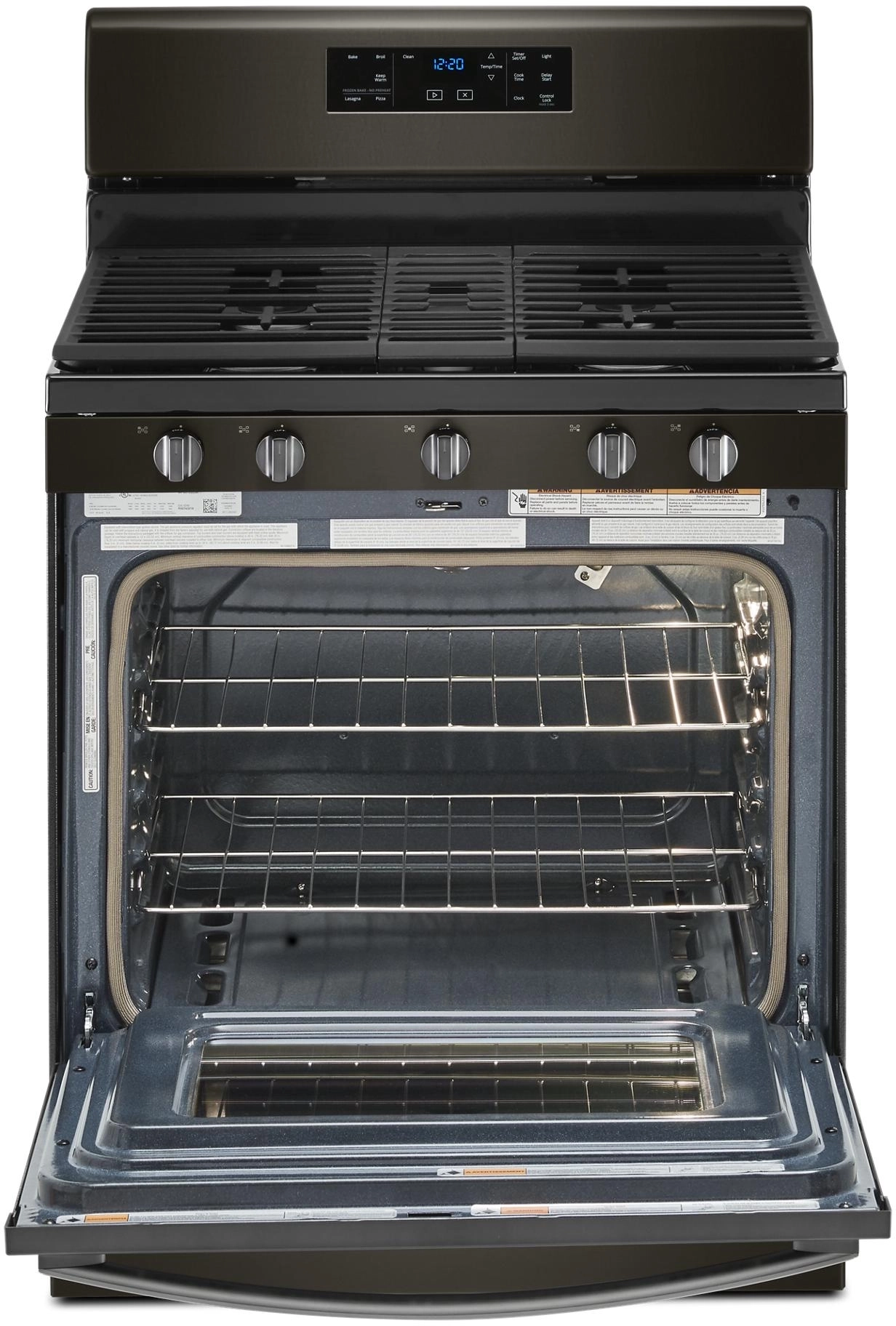 Whirlpool WFG525S0JV Black Stainless Steel