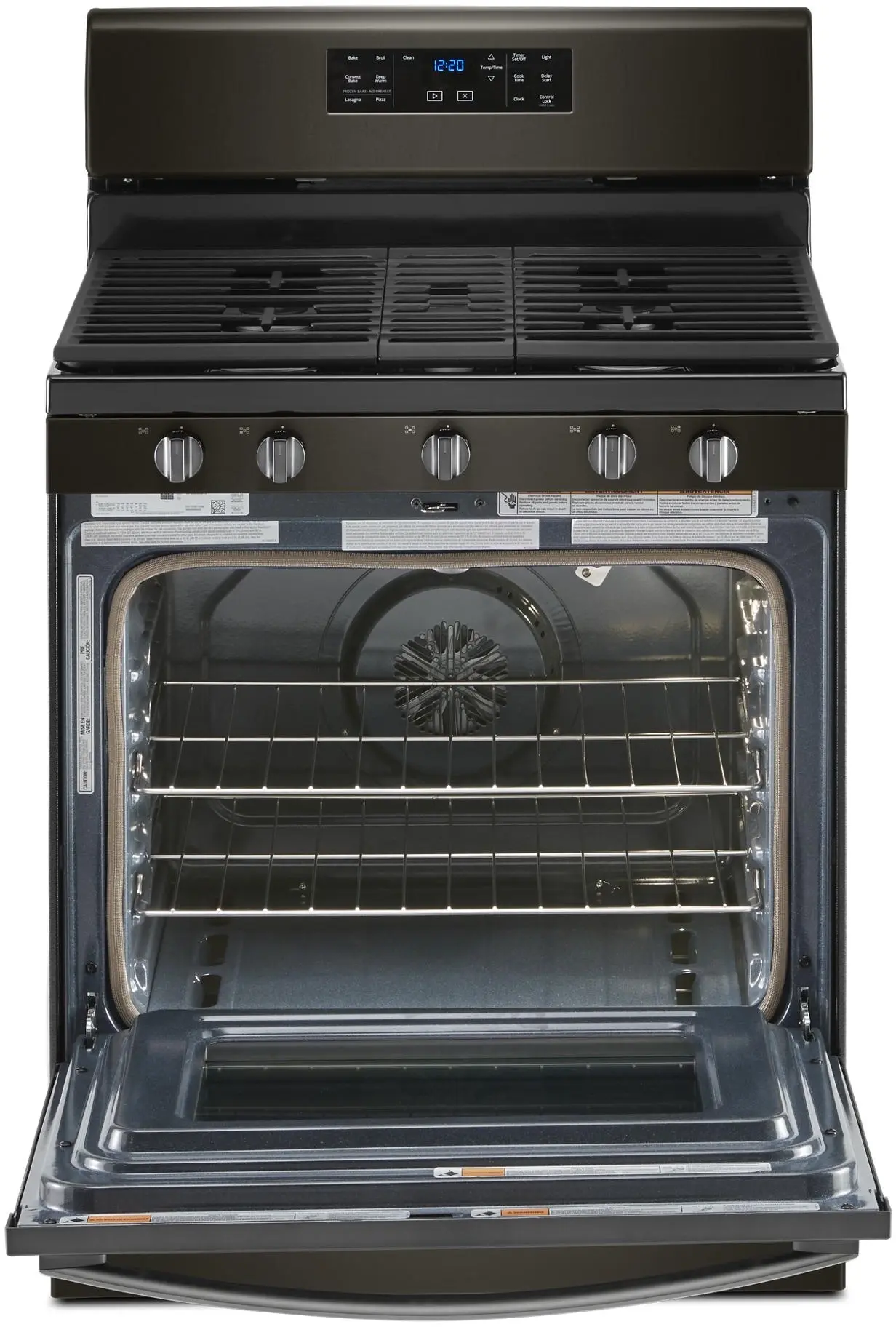 Whirlpool WFG535S0JV Black Stainless Steel