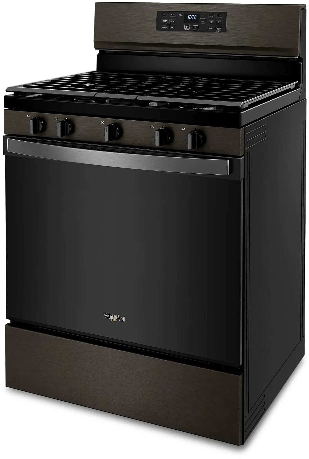 Whirlpool WFG550S0LV Fingerprint-Resistant Black Stainless Steel