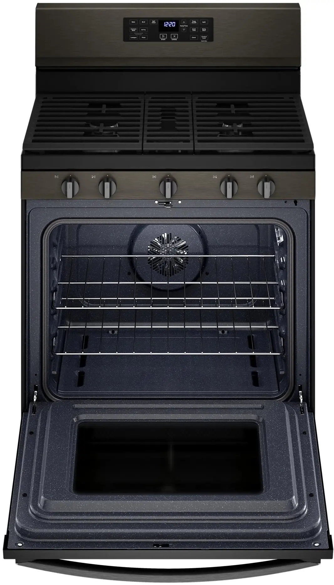 Whirlpool WFG550S0LV Fingerprint-Resistant Black Stainless Steel