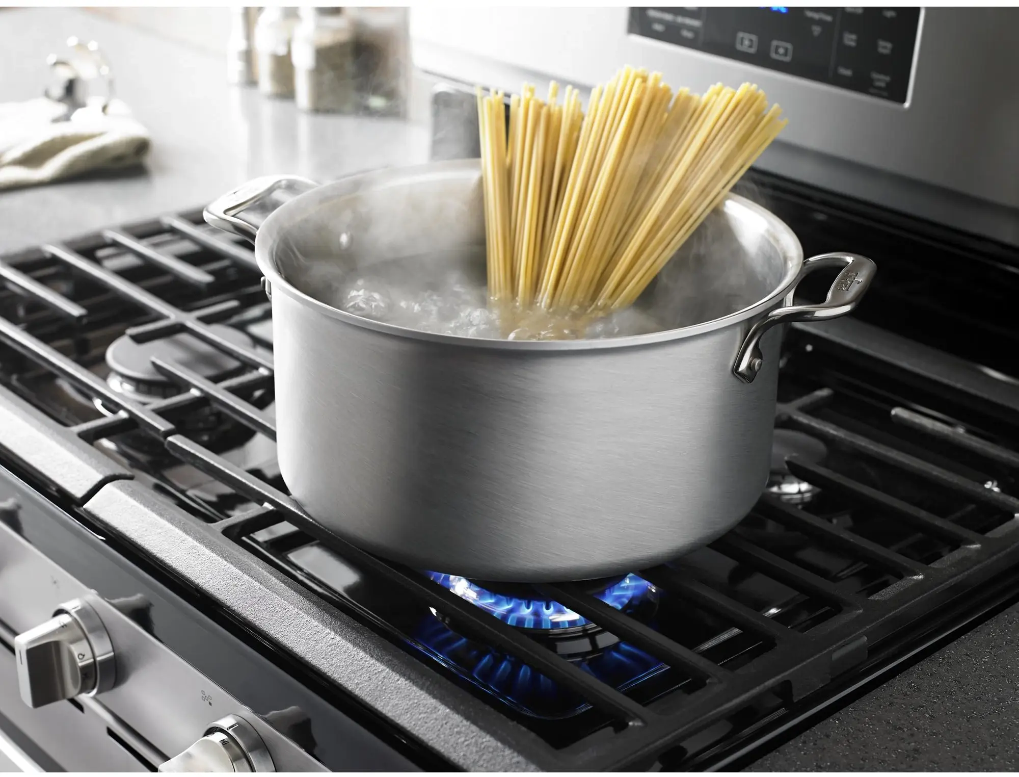 Whirlpool WFG775H0HV Black Stainless Steel