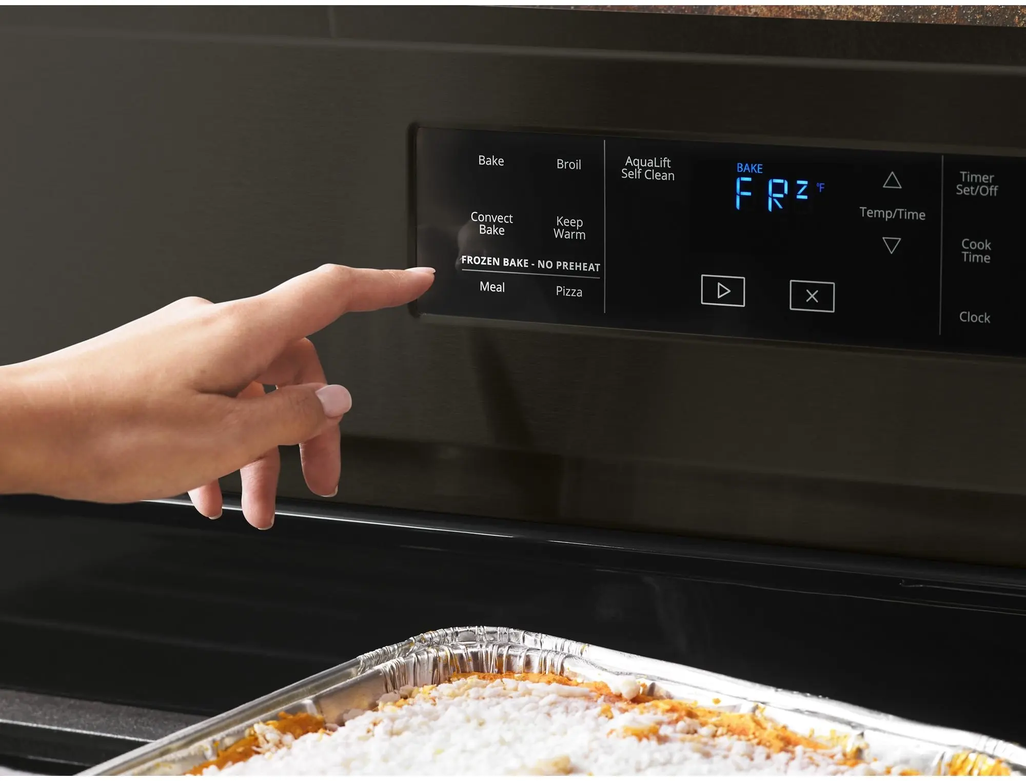 Whirlpool WFG775H0HV Black Stainless Steel