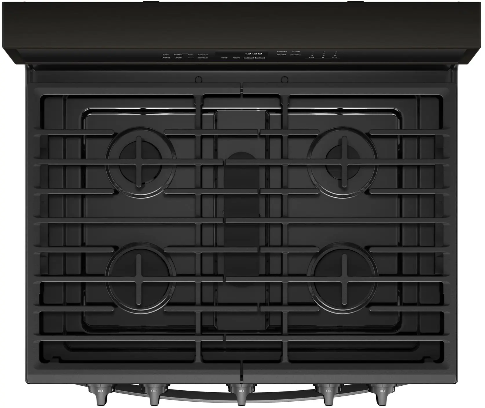 Whirlpool WFG975H0HV Black Stainless Steel