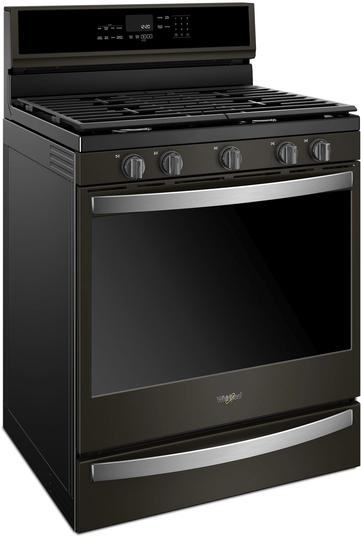 Whirlpool WFG975H0HV Black Stainless Steel