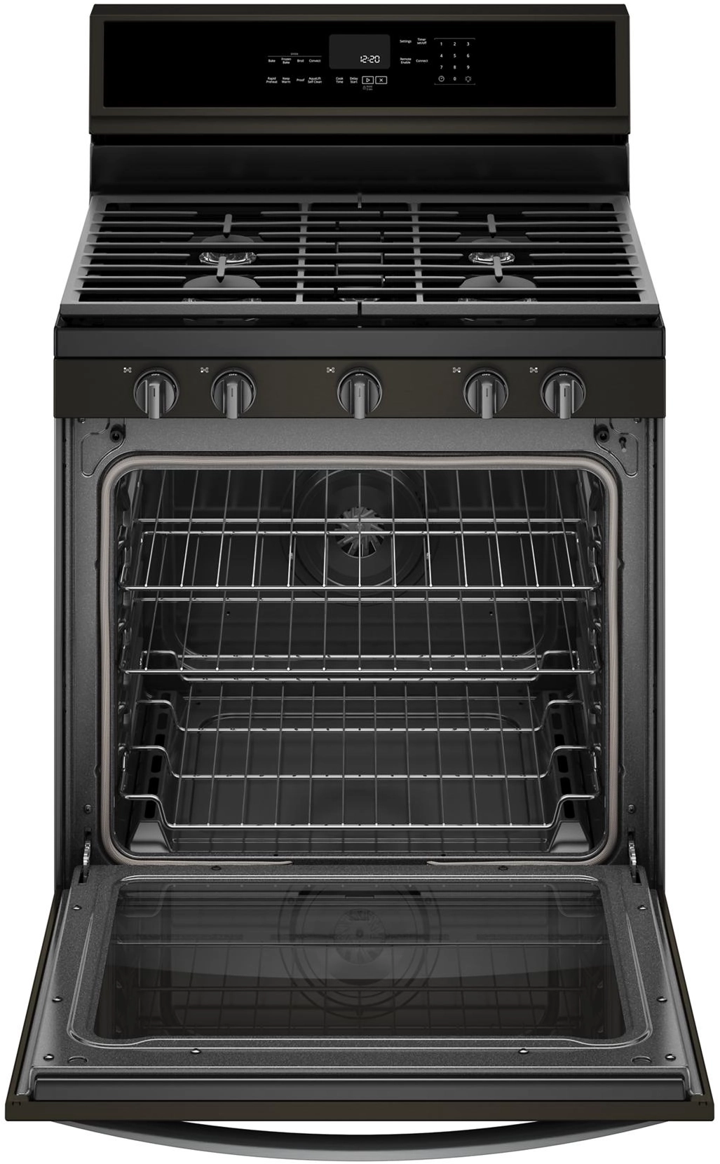 Whirlpool WFG975H0HV Black Stainless Steel