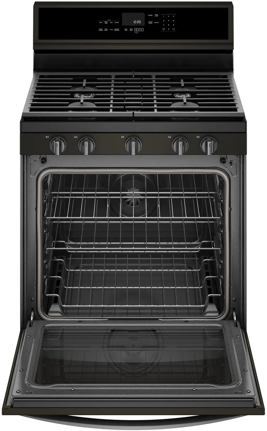 Whirlpool WFG975H0HV Black Stainless Steel