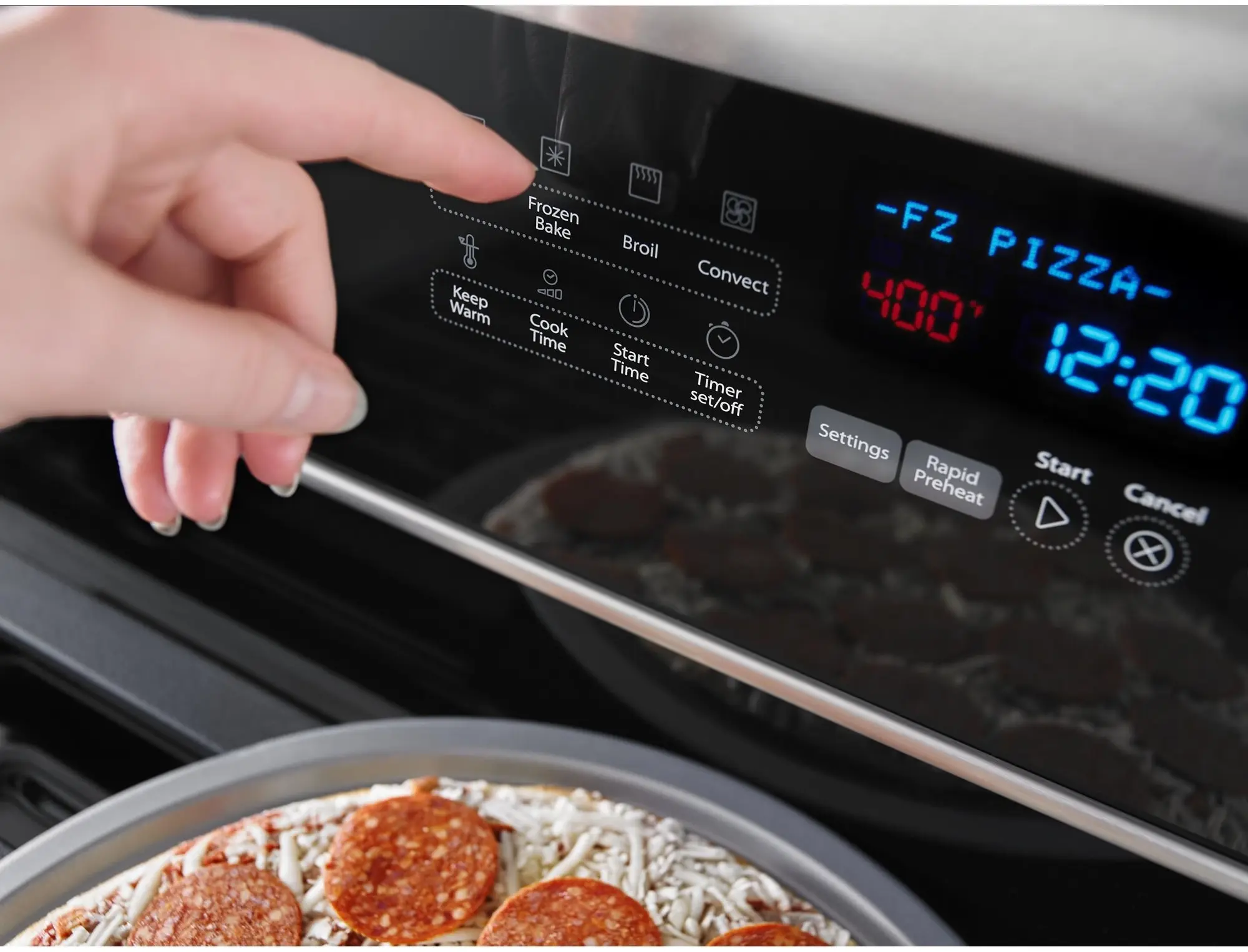 Whirlpool WGE745C0FS Stainless Steel