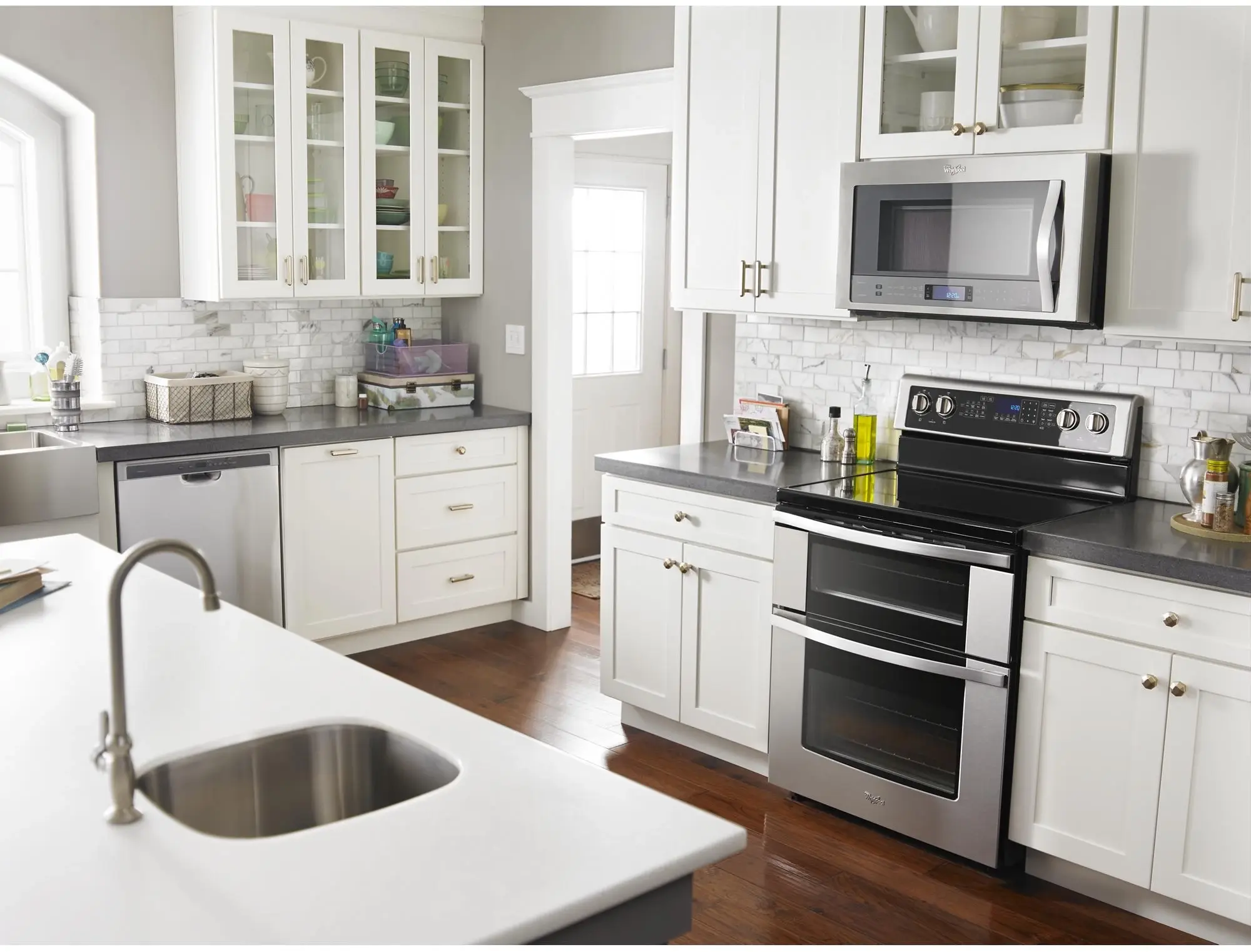 Whirlpool WGE745C0FS Stainless Steel
