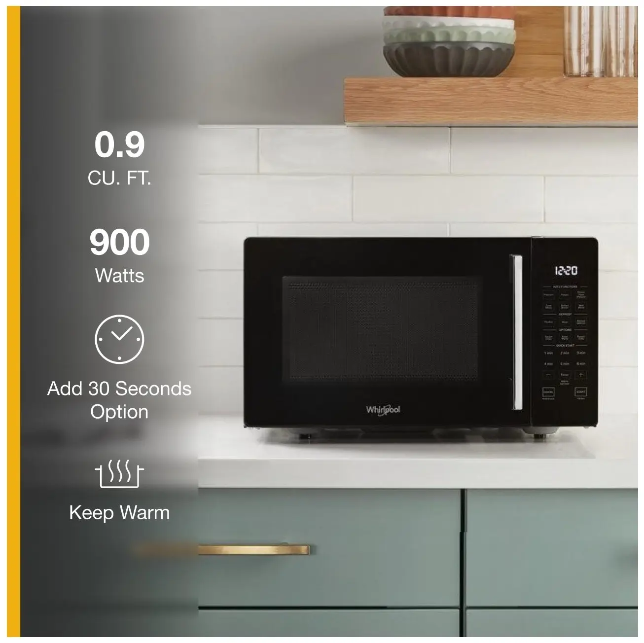 Whirlpool WMC30309LB Black